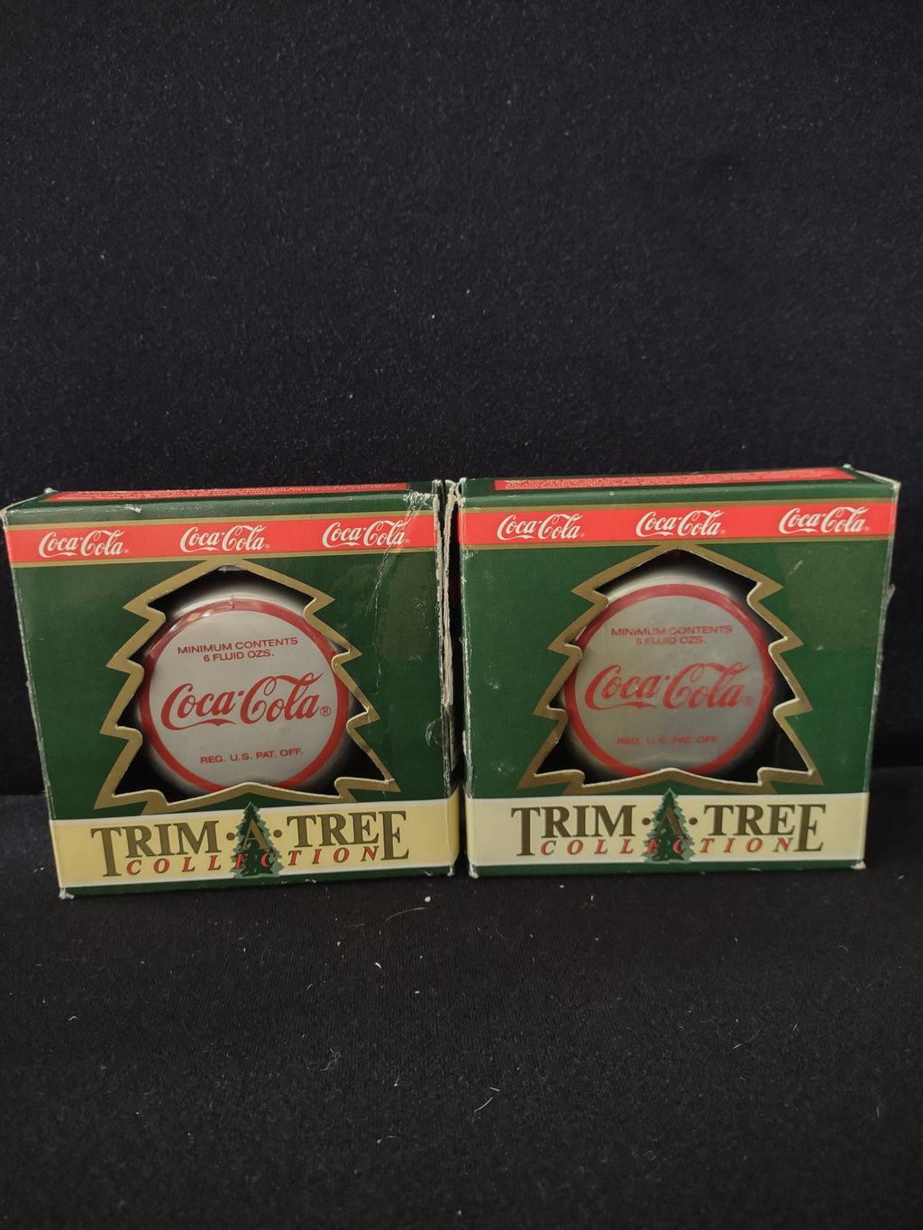 Coca Cola Trim A Tree 1948 1949 Ornaments (Lot 3333)