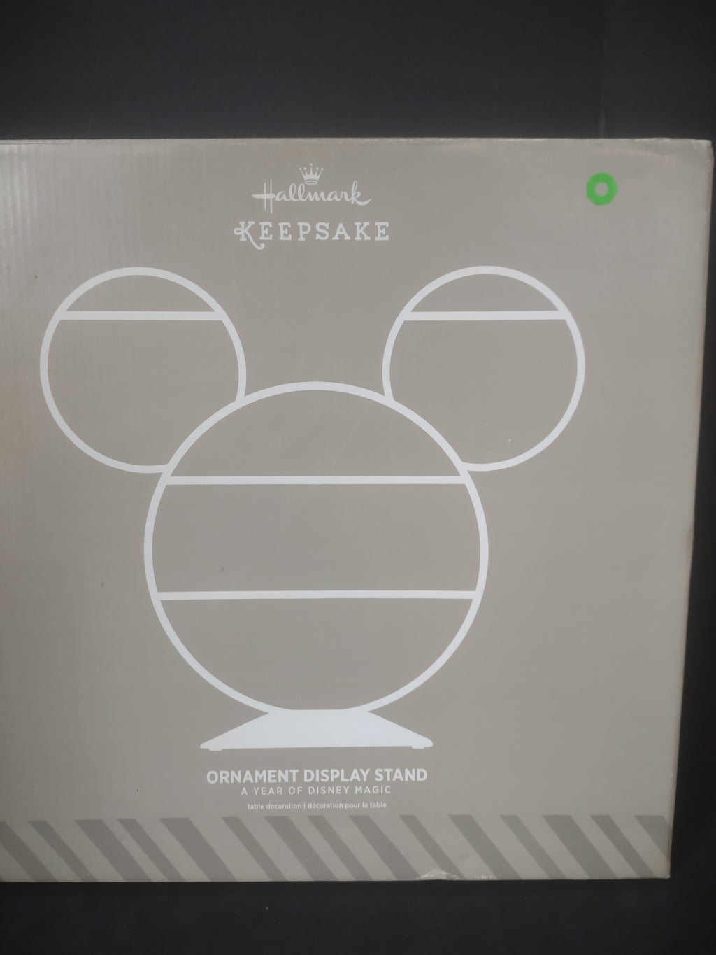 Hallmark Keepsake Ornament Display Stand Disney Metal Mickey (lot 2420)