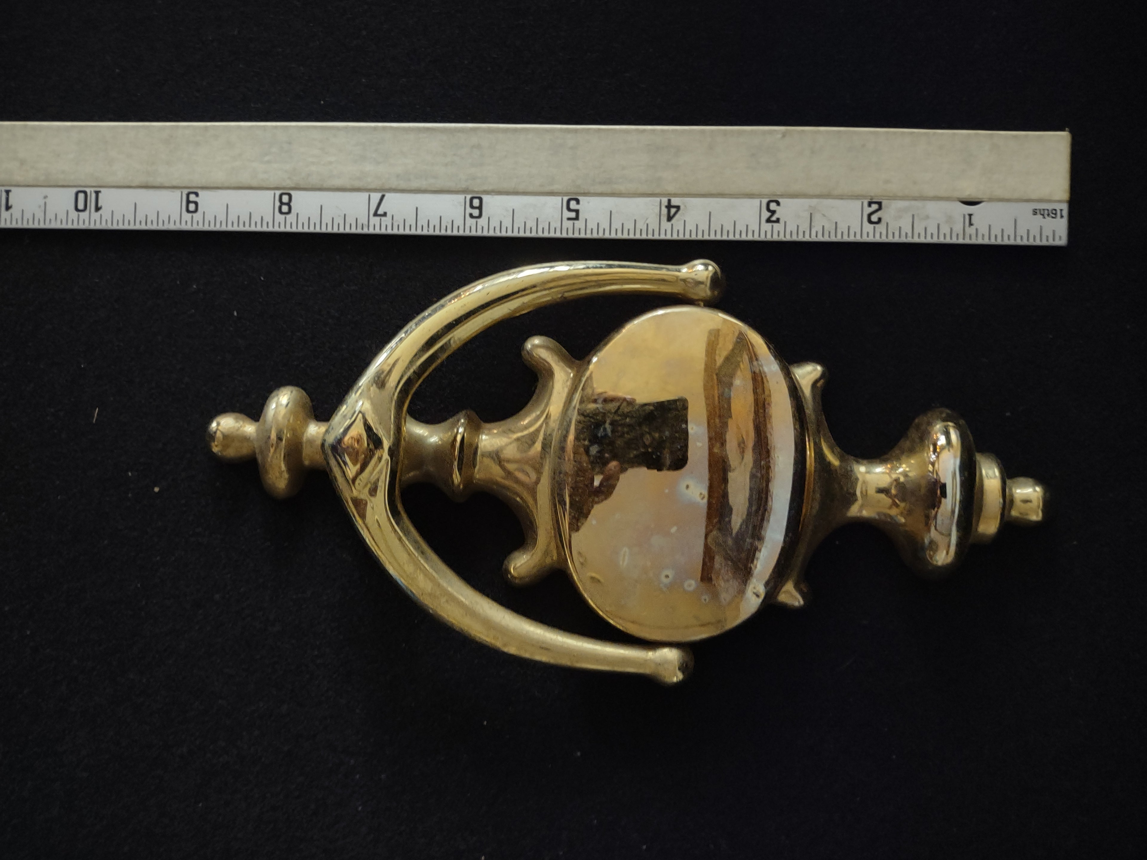 Baldwin Imperial Victorian Style Solid Brass Door Knocker (Lot 3295)