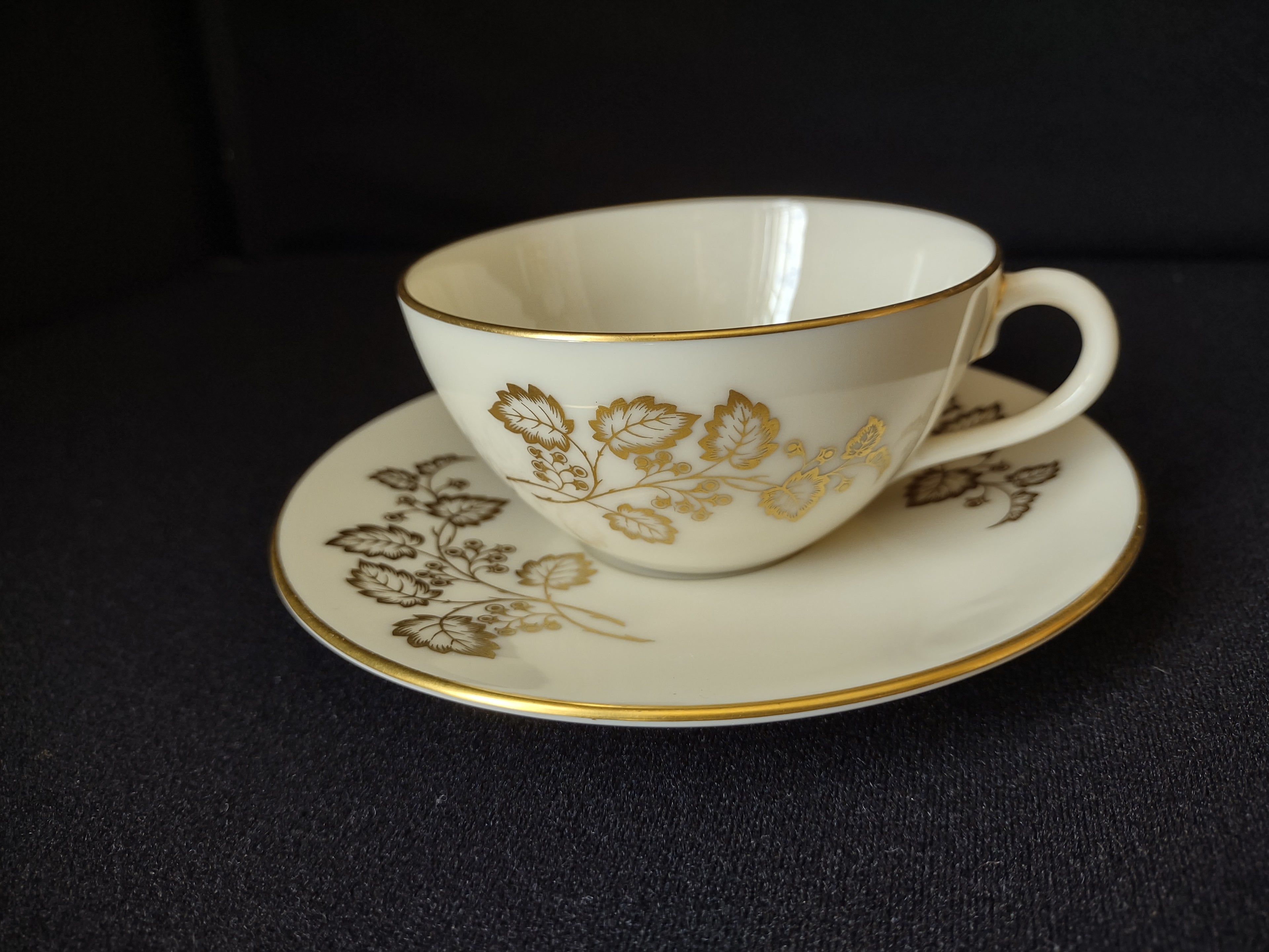 Vintage Lenox T-426 Tea Cup with Saucer (lot 1899)