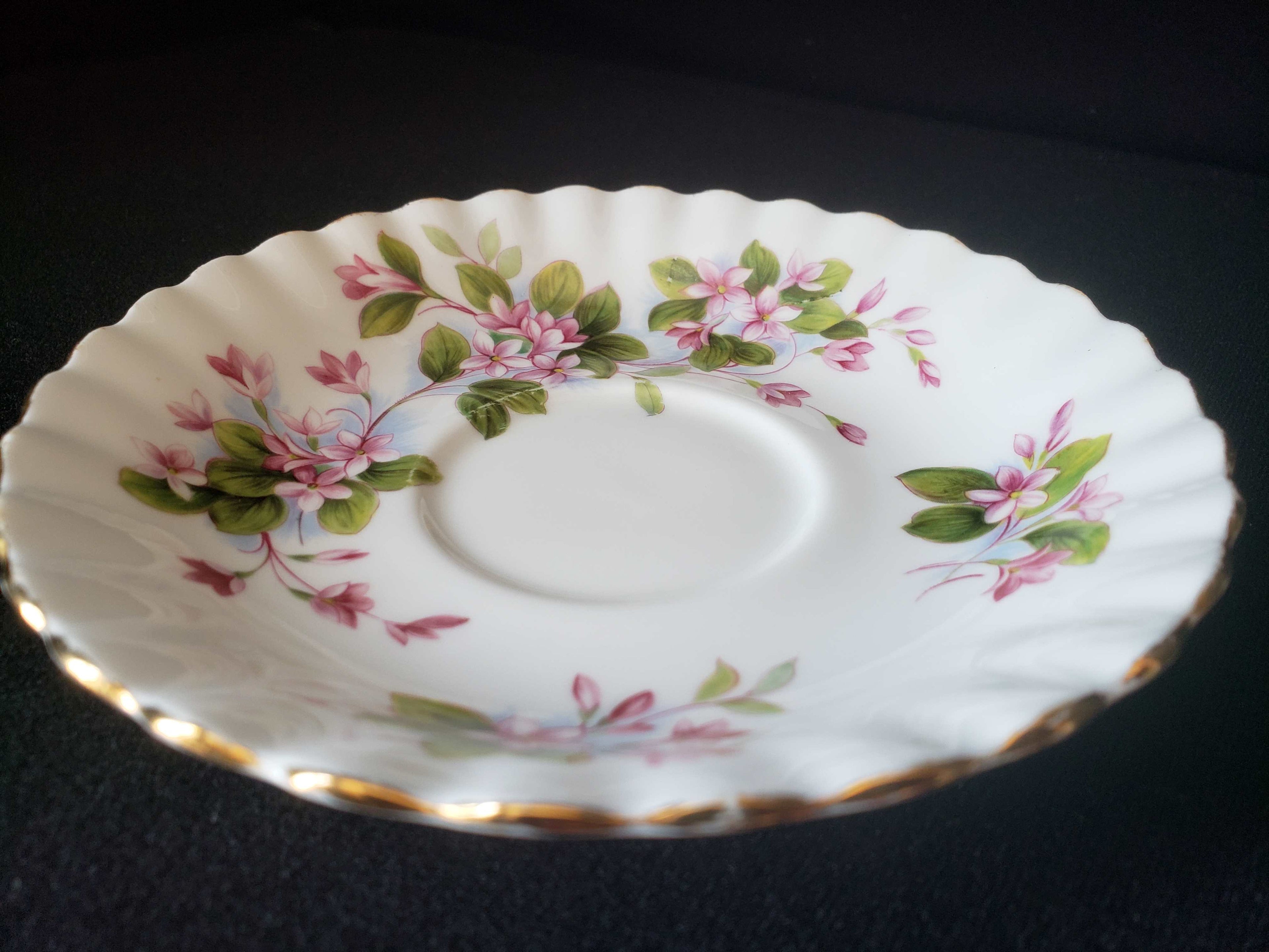 Vintage Royal Albert Bone China Mayflower Saucer ONLY (lot 2010)