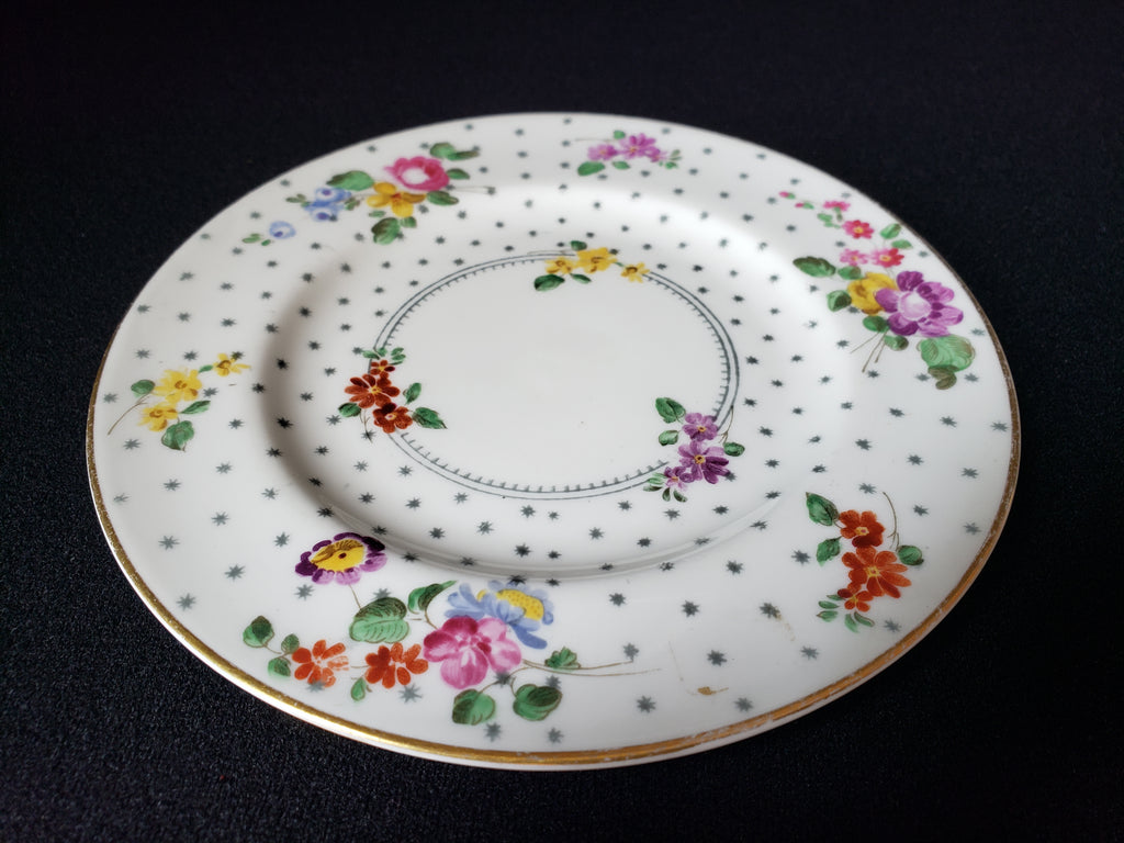 Vintage Royal Worcester Astral Stars Bread or Dessert Plate 6" (lot 2083)