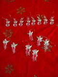 Christmas Tree Holiday Decor Set 15 Acrylic Angel Ornaments (lot 1288)