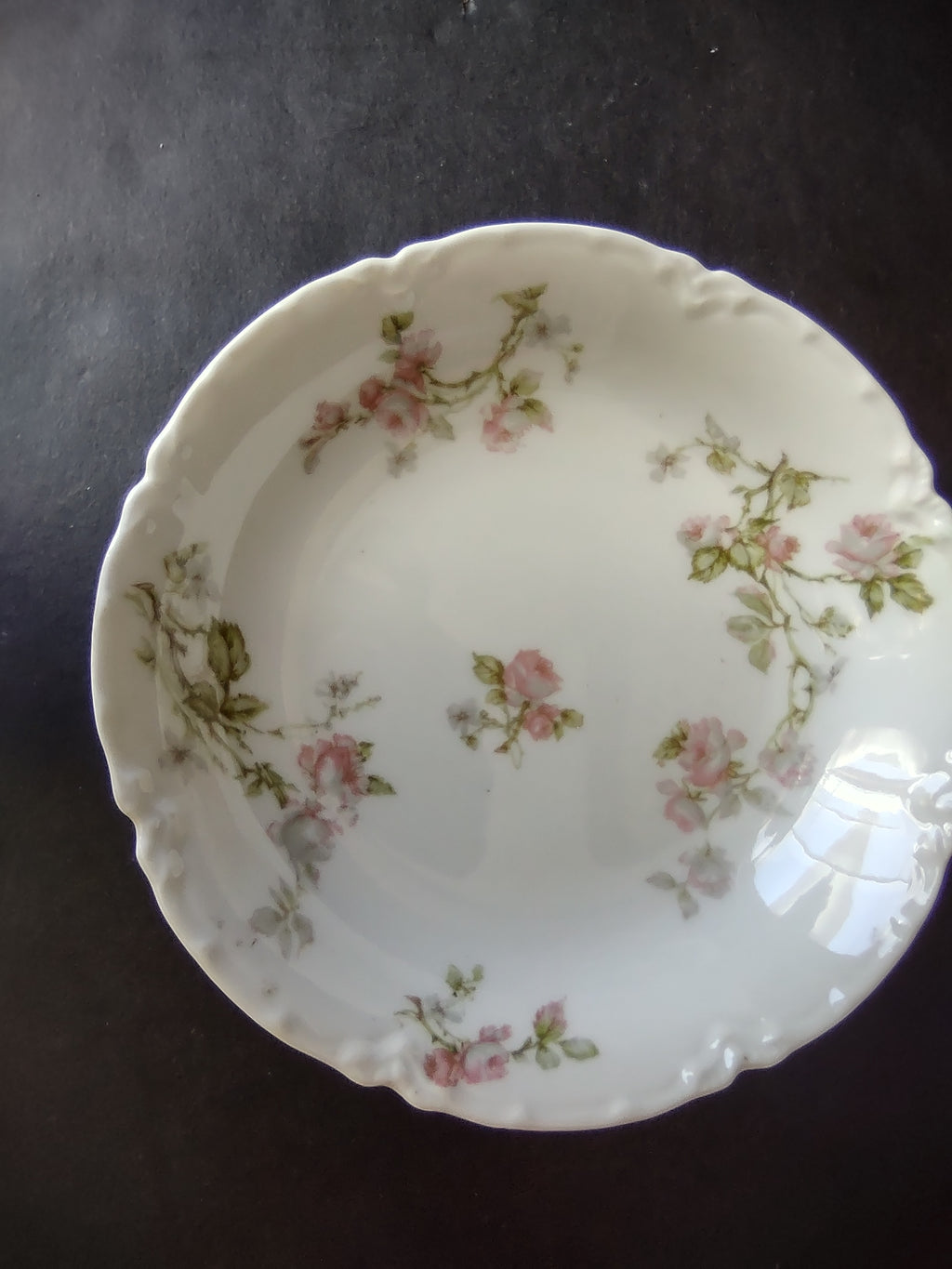 Haviland Limoges French Cottage Cranberry Sauce Small Bowl Pink 5" (lot 1119)