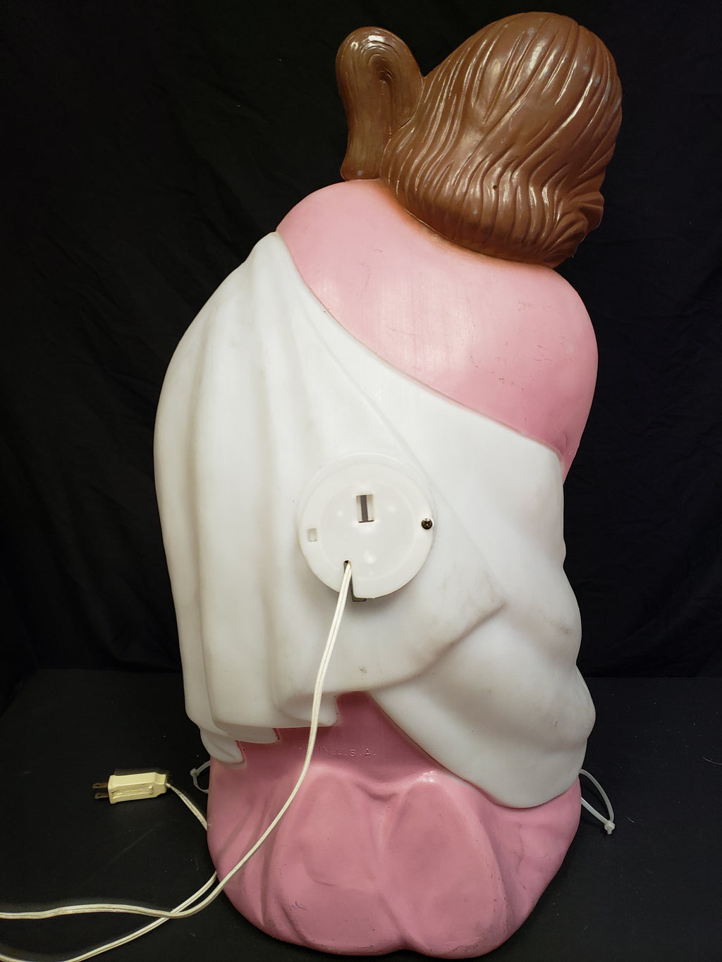 Vintage Christmas Nativity Outdoor Joseph Blow Mold 27"(lot 2251)