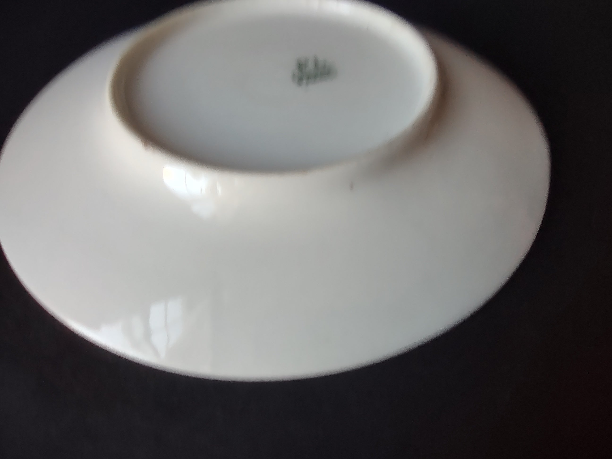 PL French Chic Limoges Small Plate Plain White (lot 1049)