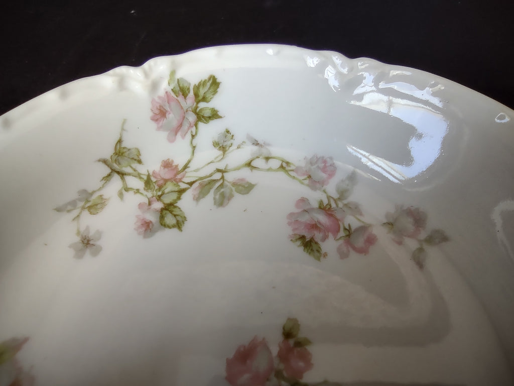 Haviland Limoges French Cottage Cranberry Sauce Small Bowl Pink 5" (lot 1119)