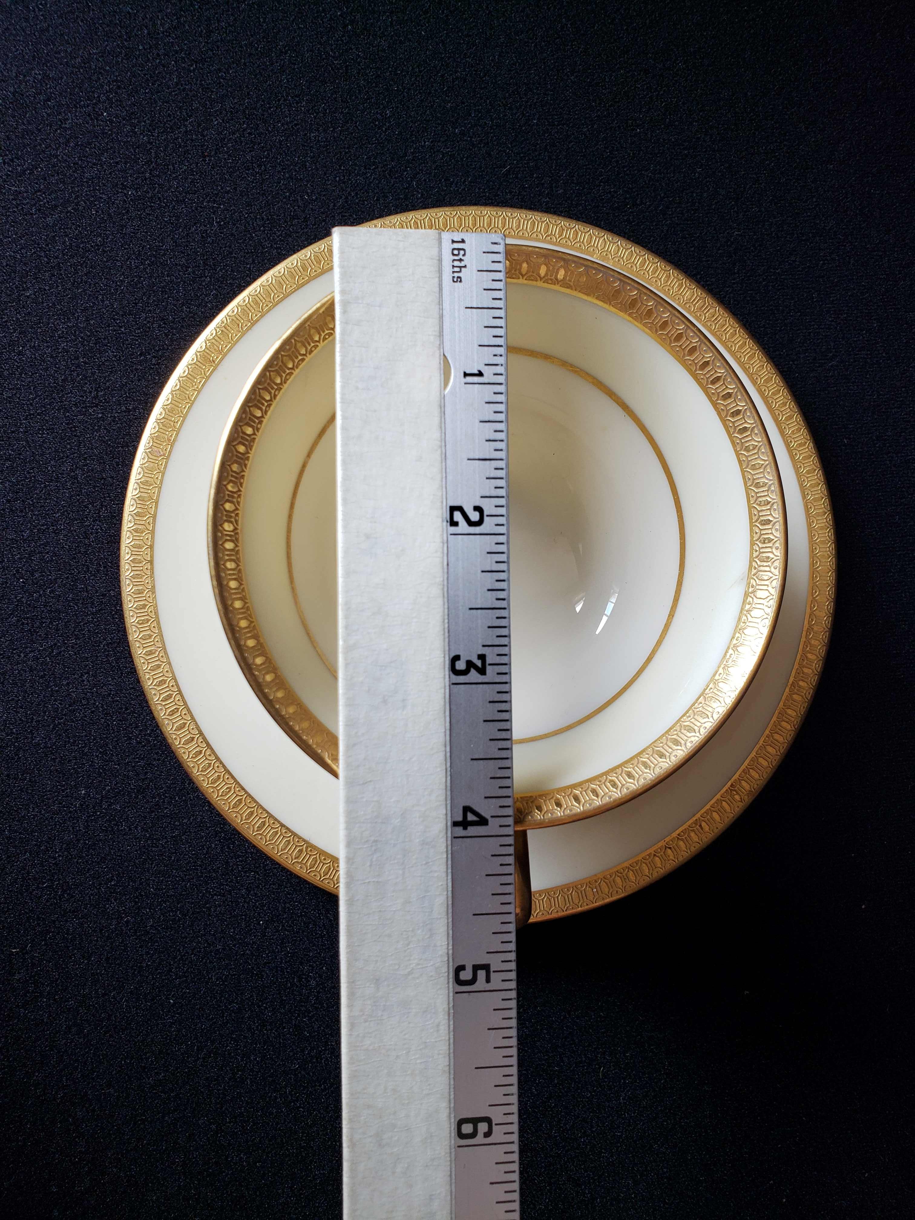 Vintage Lenox Springfield Tea Cup with Liner (lot 1926)
