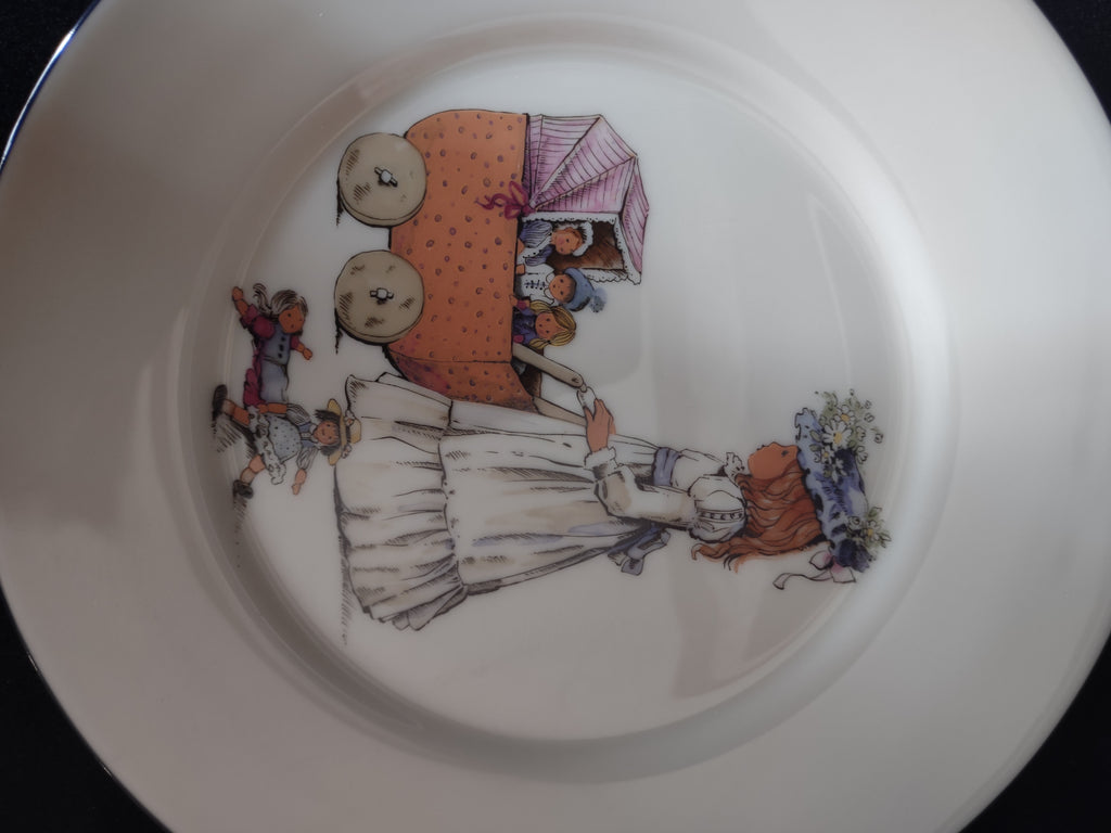 Vintage Lenox Special Dessert or Salad Plate Little Girl (lot 1858)
