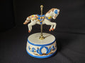 Mr Christmas Musical Carousel Horse "Merry Gentlemen" IMPERFECT (lot 1584)