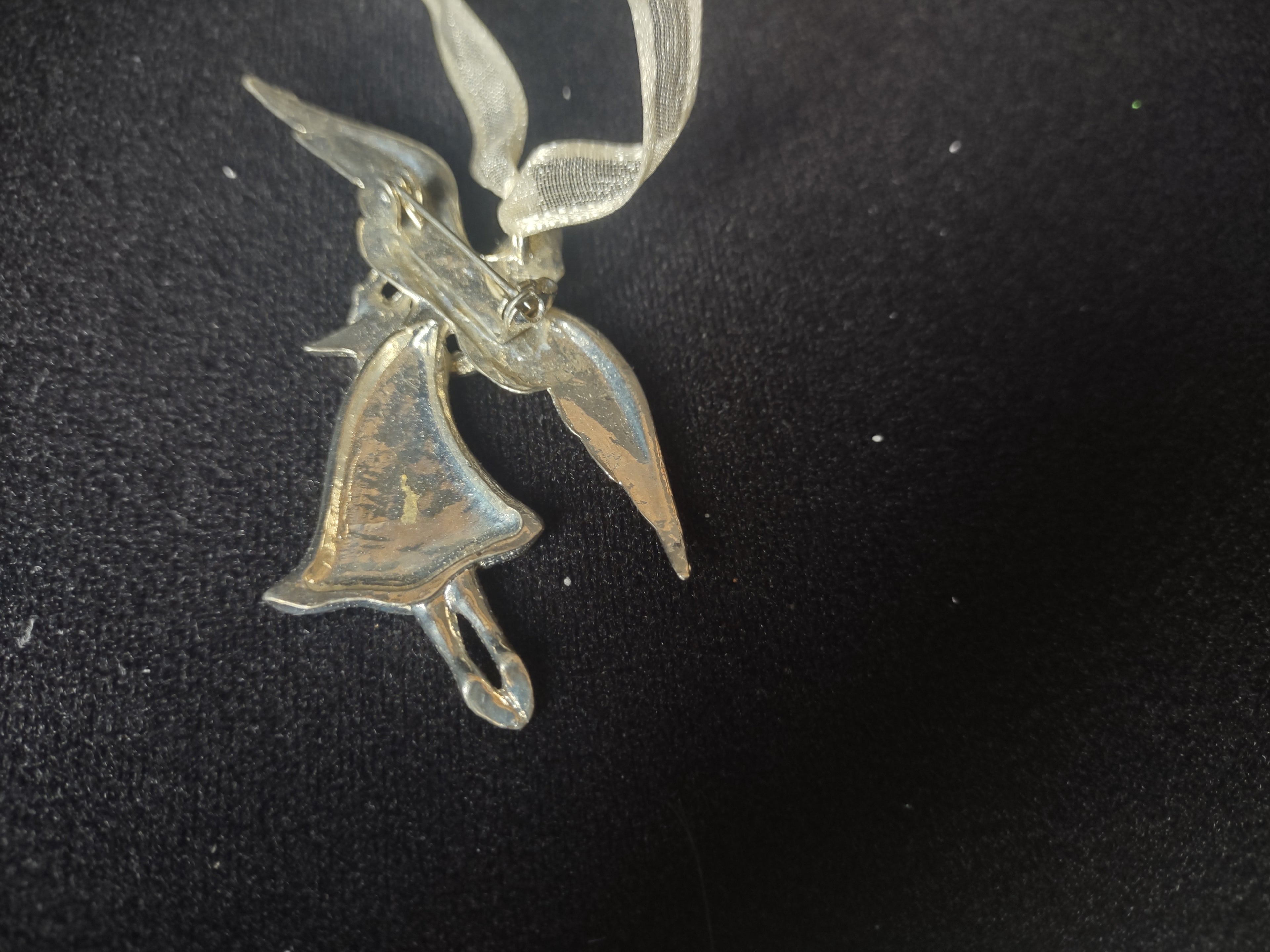 Serenity Mini Christmas Ornament Pin Follow Your Star Angel (lot 1620)