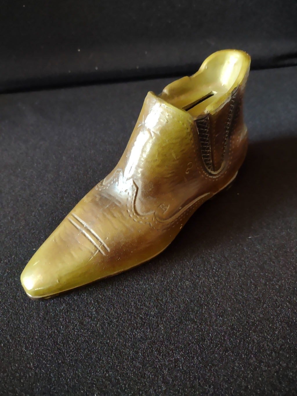 Vintage Lego Cowboy Boot Piggy Bank (lot 5384)