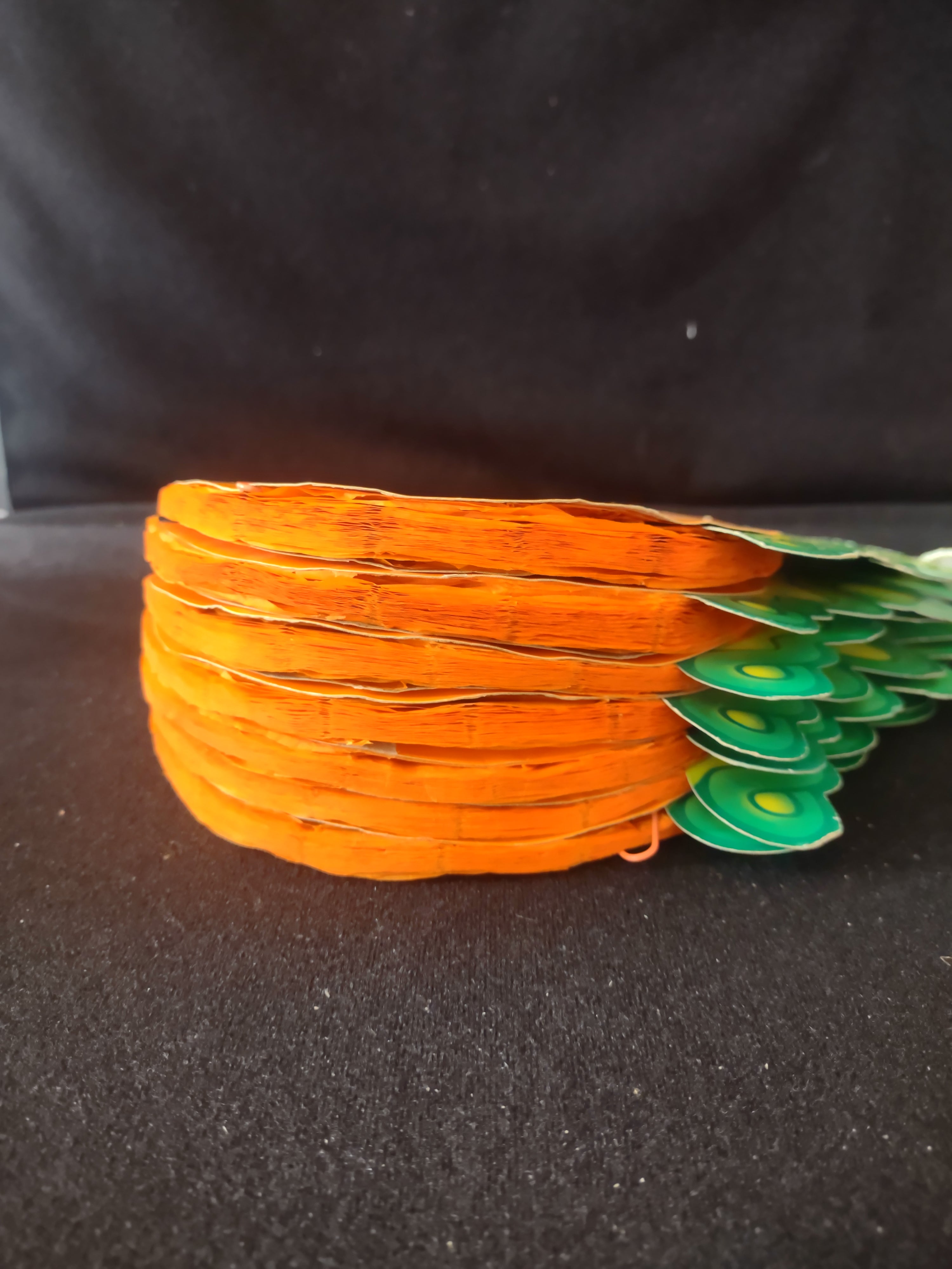 Thanksgiving/Halloween/Fall Eight 10" Honeycomb Pumpkins (Lot 3425)