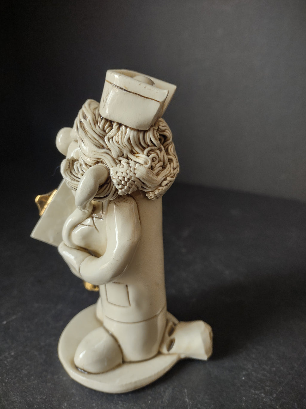 Vintage Ceramic Whistle Nurse Shape Figurine (lot 1776)