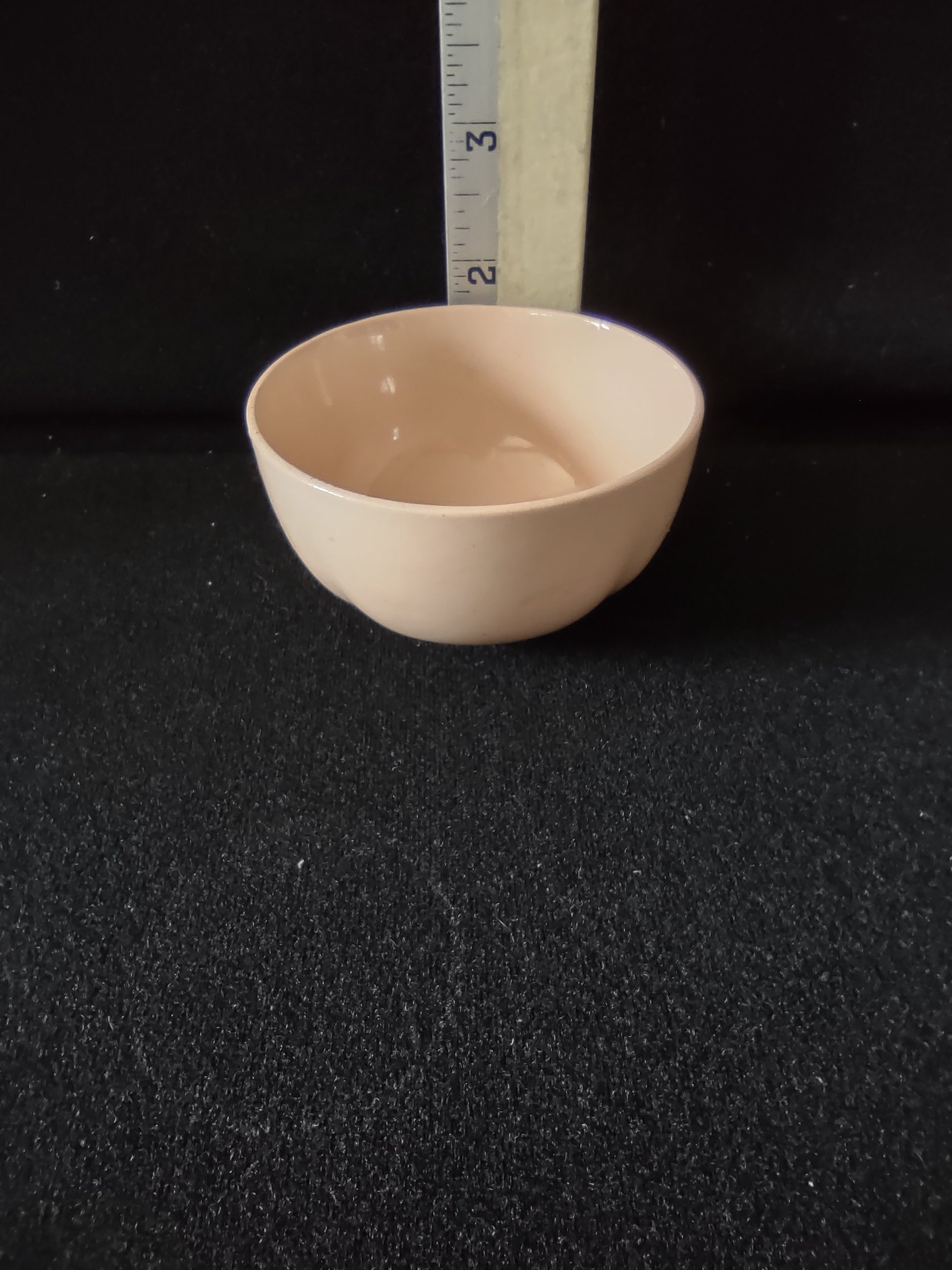 Vintage Poole Pottery Streamline Sugar Bowl Peach Bloom (Lot 5639)