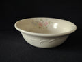 Vintage Pfaltzgraff Tea Rose Serving Bowl Pink & Blue Floral Cream [6399]