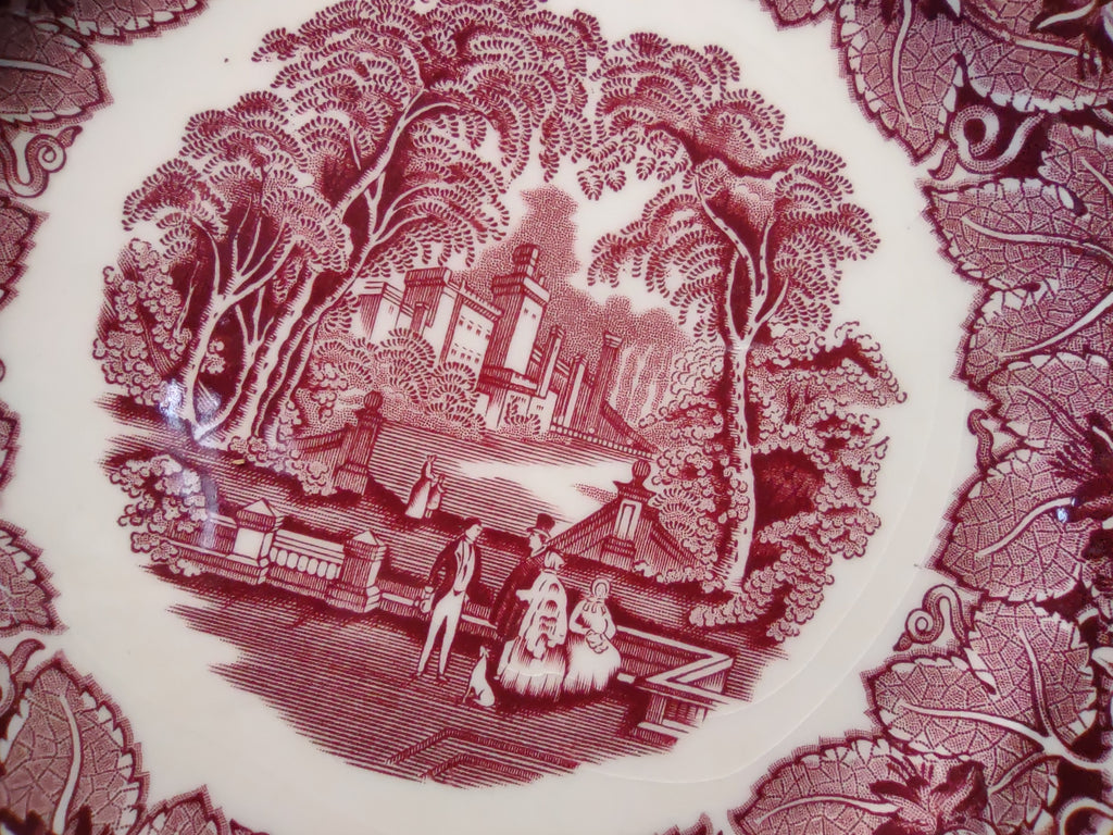 Vintage Dinner Plate Mason Vista Ironstone England (lot 5687)