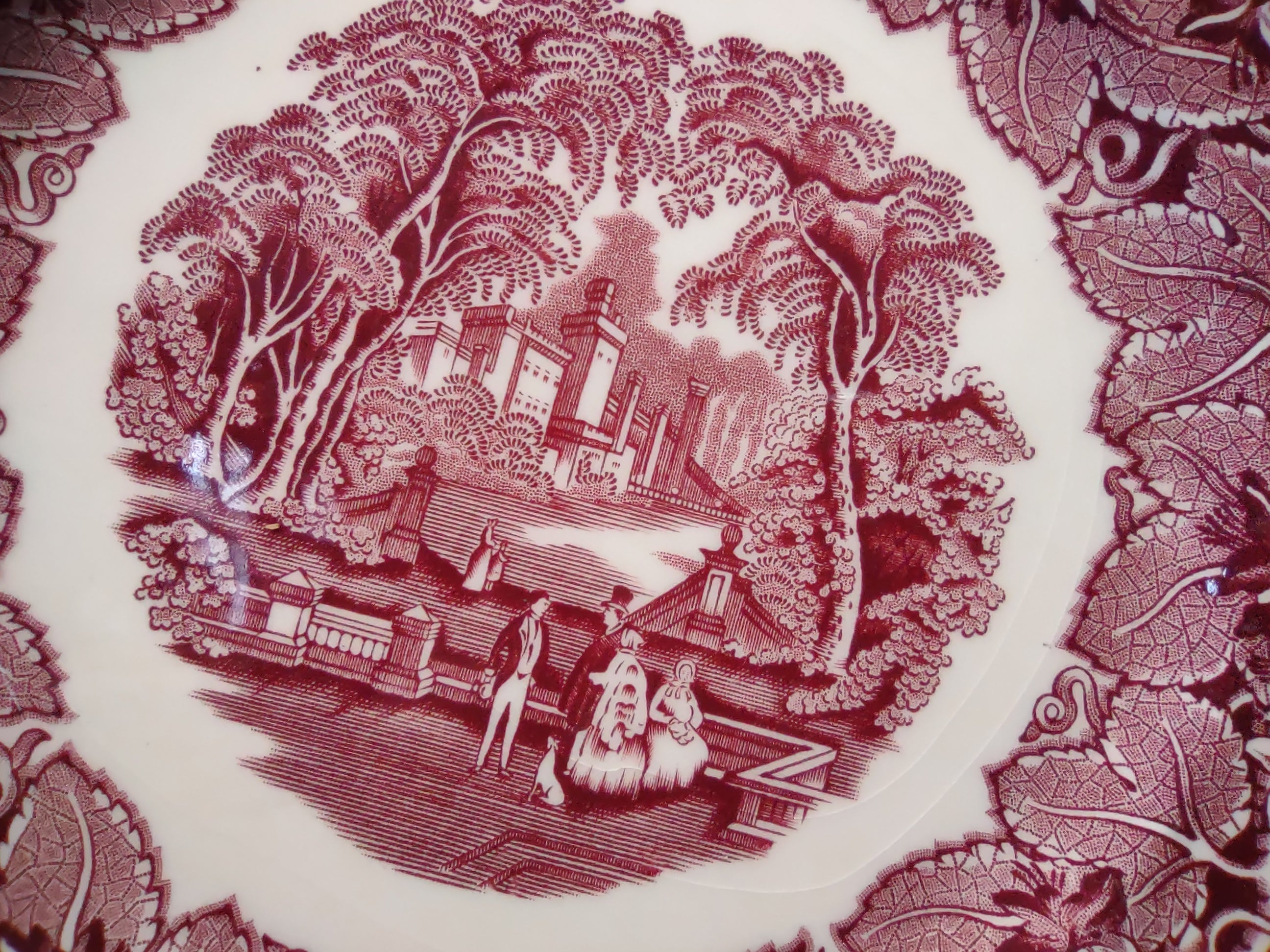 Vintage Dinner Plate Mason Vista Ironstone England (lot 5687)