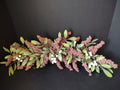 Vintage Christmas Holidays Iced Swag White Berry Primitive Farmhouse (lot 1240)