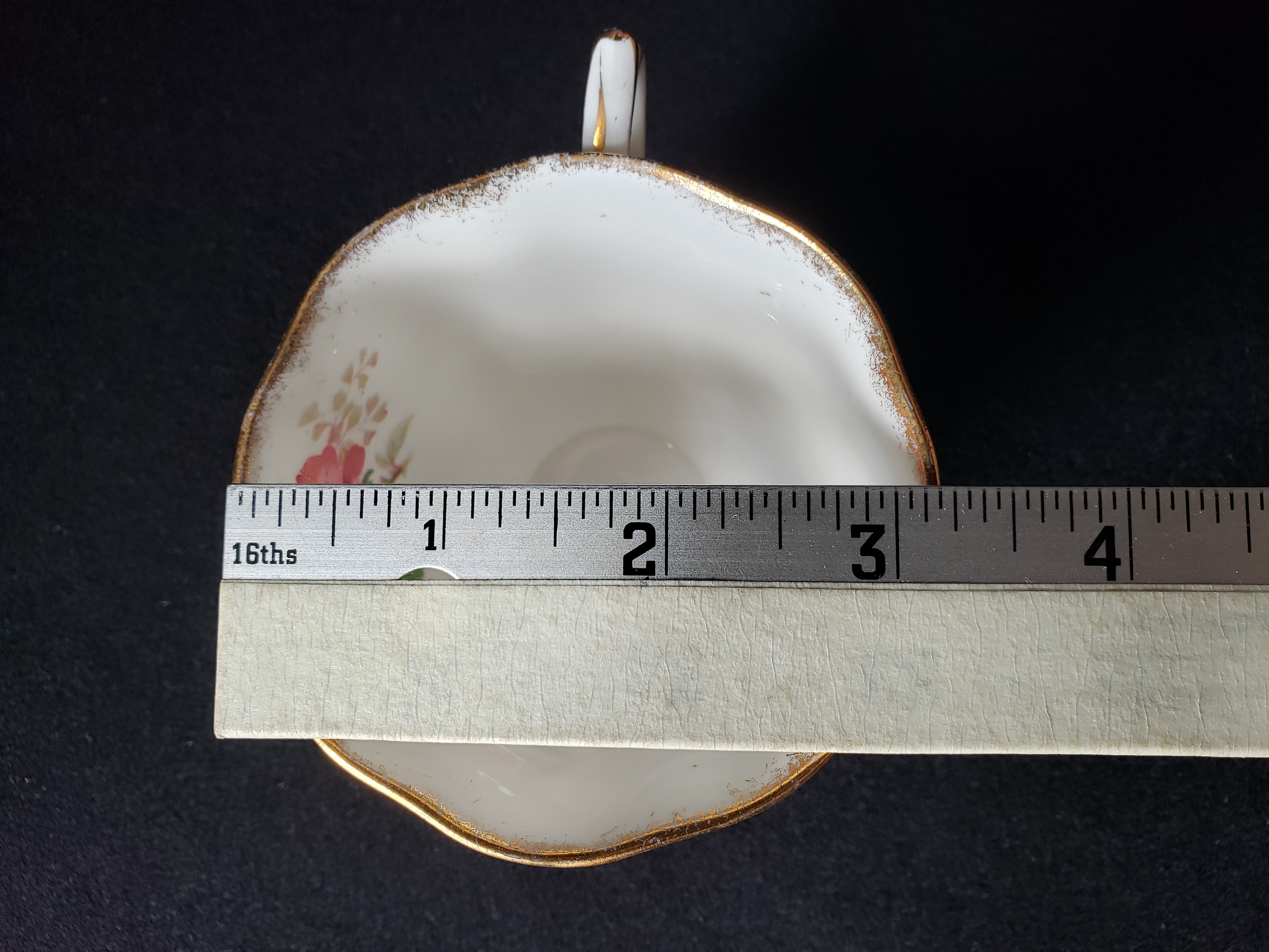 Vintage Royal Albert American Beauty Coffee Cup ONLY (lot 2049)