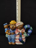 Vintage Collectible Three Bear On Couch Ceramic Teapot (Lot 3795)
