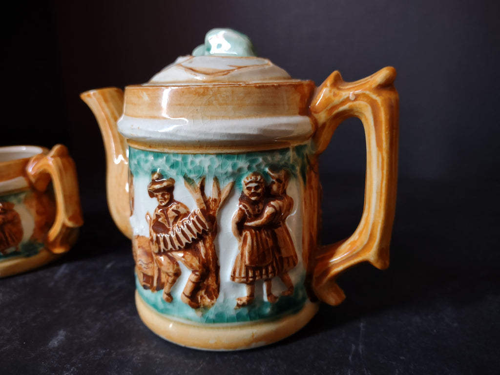 Vintage Ceramic Teapot Creamer Made in Japan Pioneer (lot 3476)
