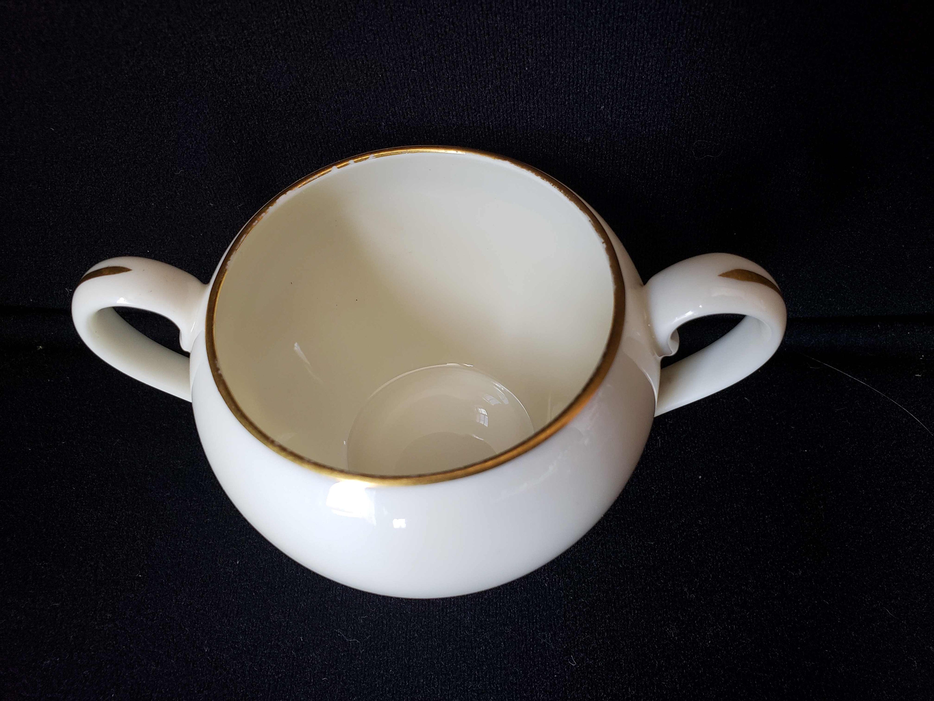 Vintage Lenox Olympia X-303 Sugar Bowl NO LID (lot 1951)
