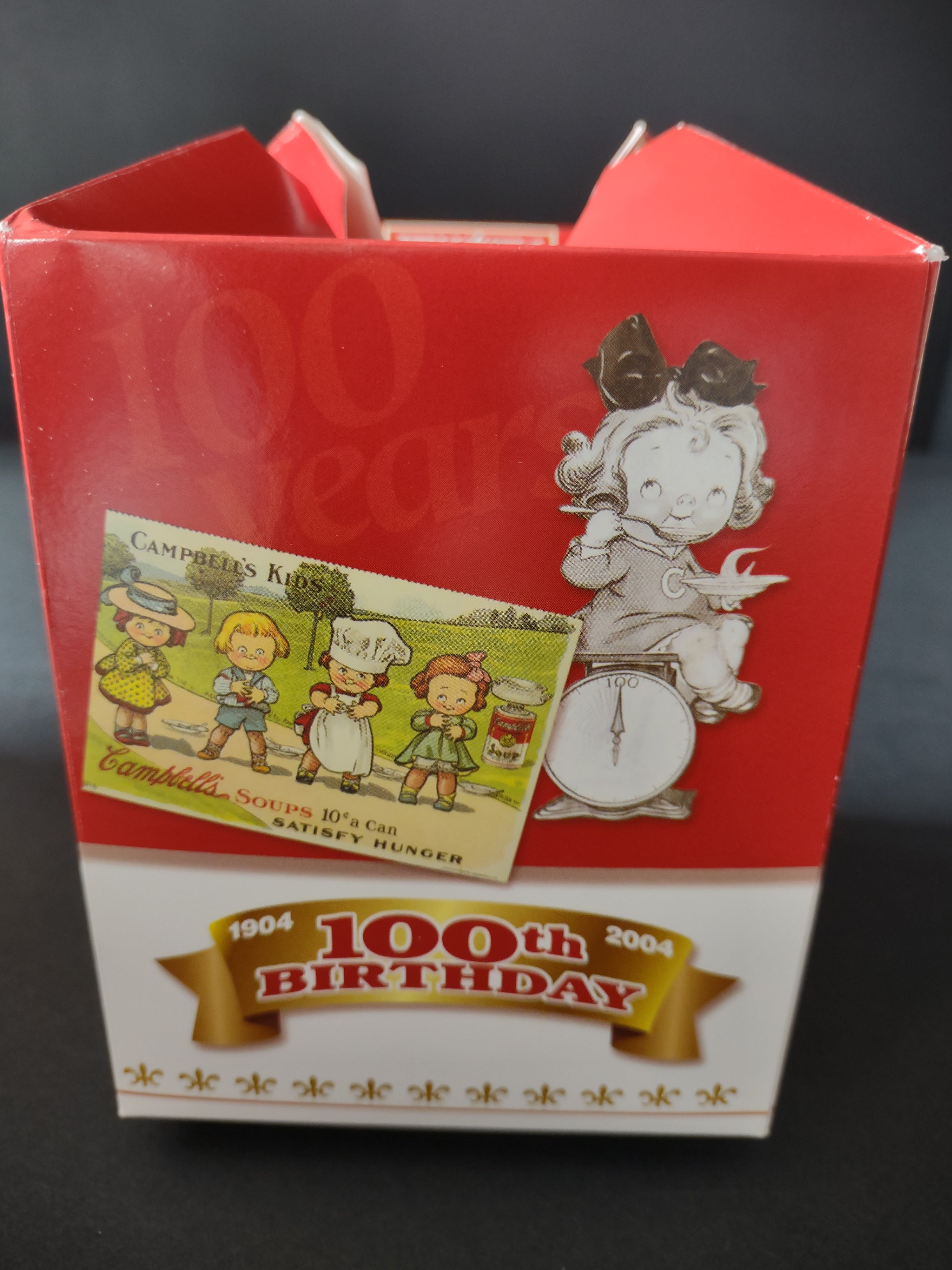 Vintage Christmas 2003 Campbells Red Collector Edition Ornament (Lot 4703)
