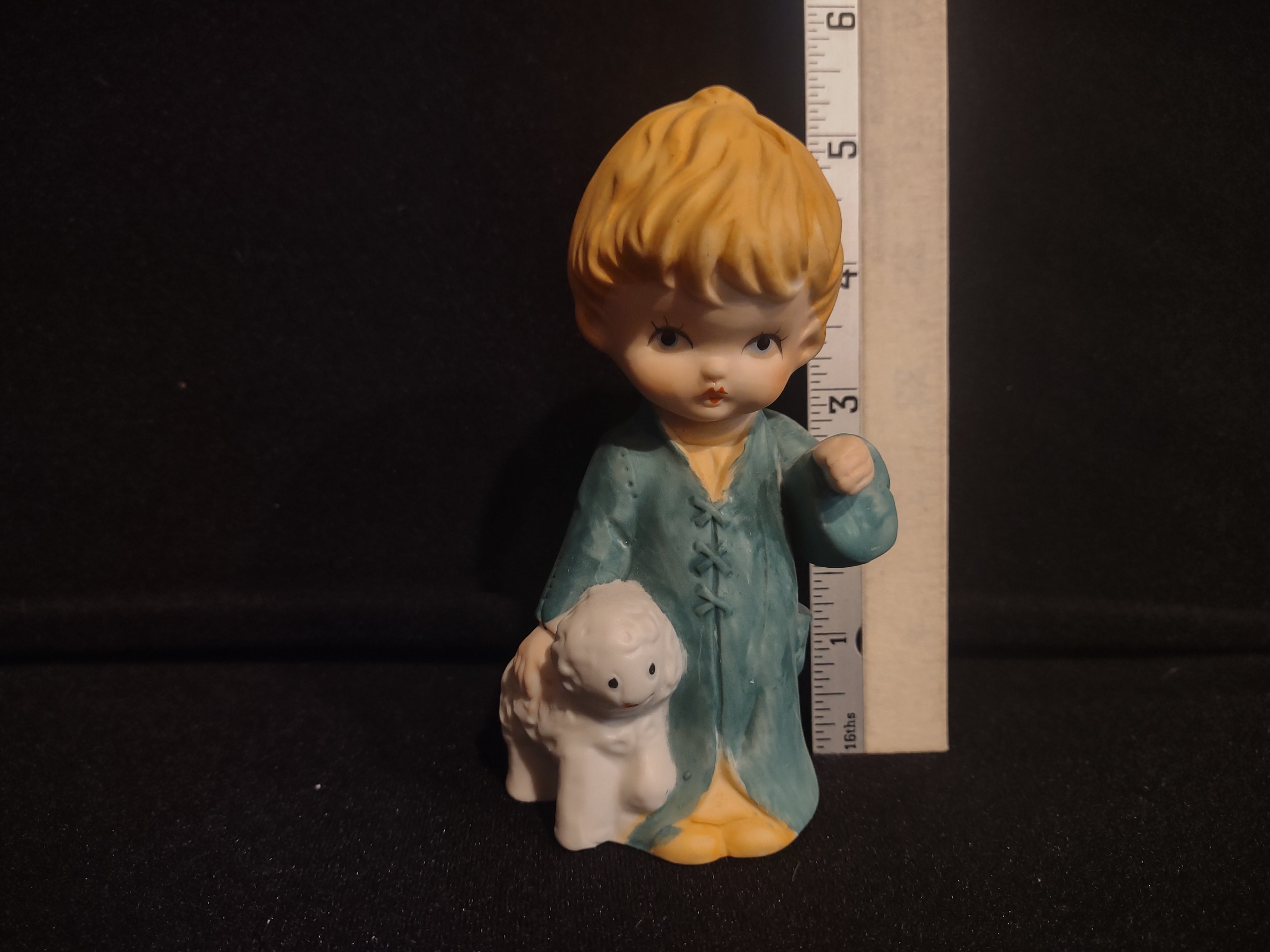 Homco Home Interiors Childrens Nativity Set Shephard Replacement (lot 2435)