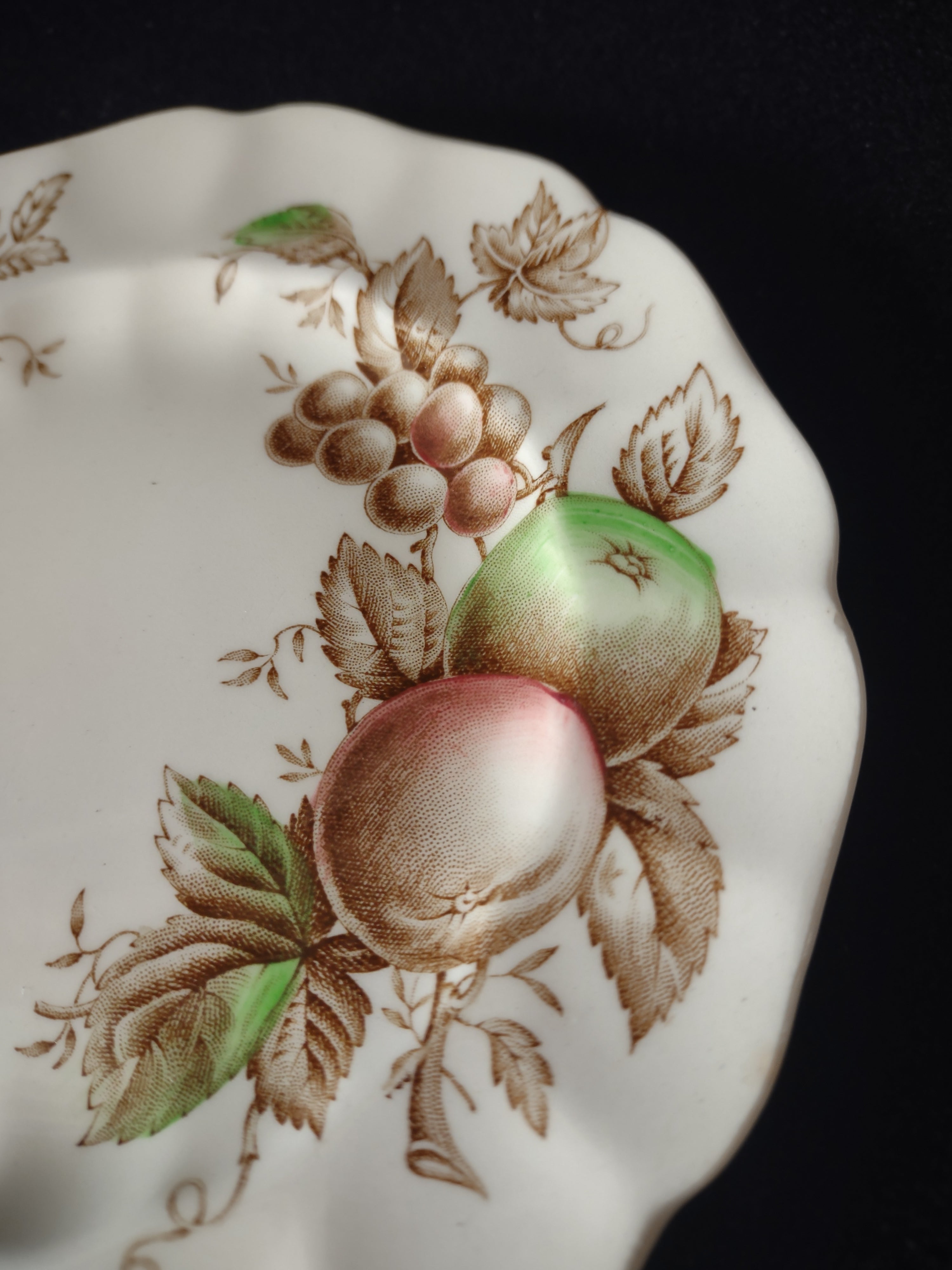 Vintage Johnson Brothers Bread Butter Plate Earthenware Harvest Time X6 (Lot5631