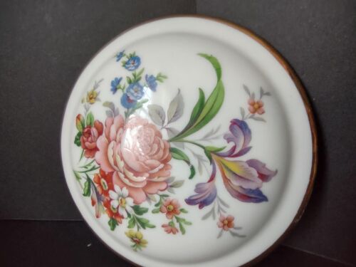 Limoges Porcelain France Jewelry Dish with Lid (lot 743)