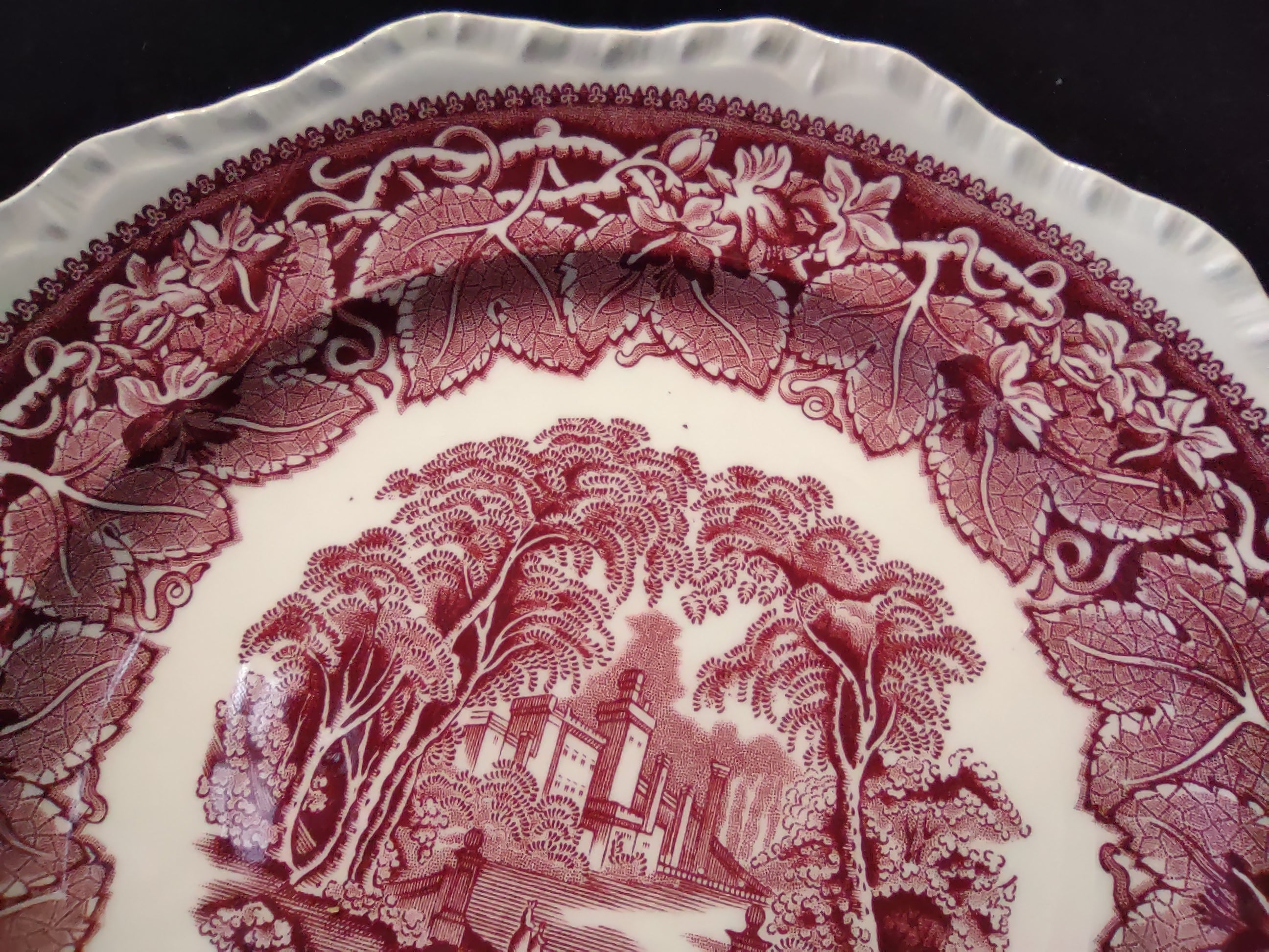 Vintage Dinner Plate Mason Vista Ironstone England (lot 5687)