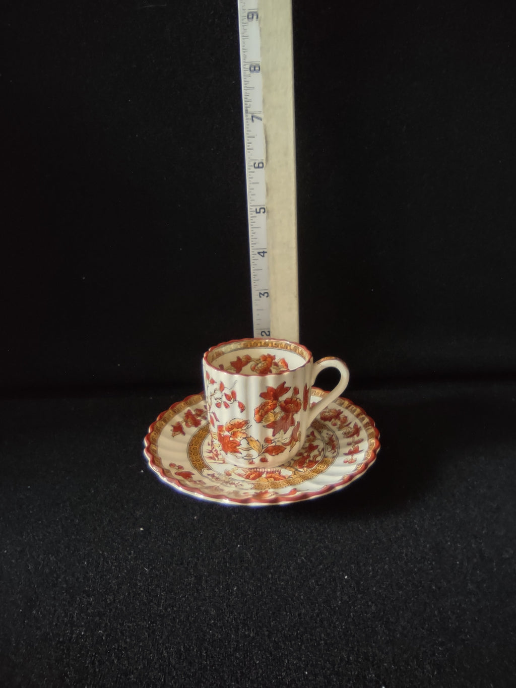 Vintage Copeland Spode Demitasse Cup Saucer India Tree (Lot 5774)