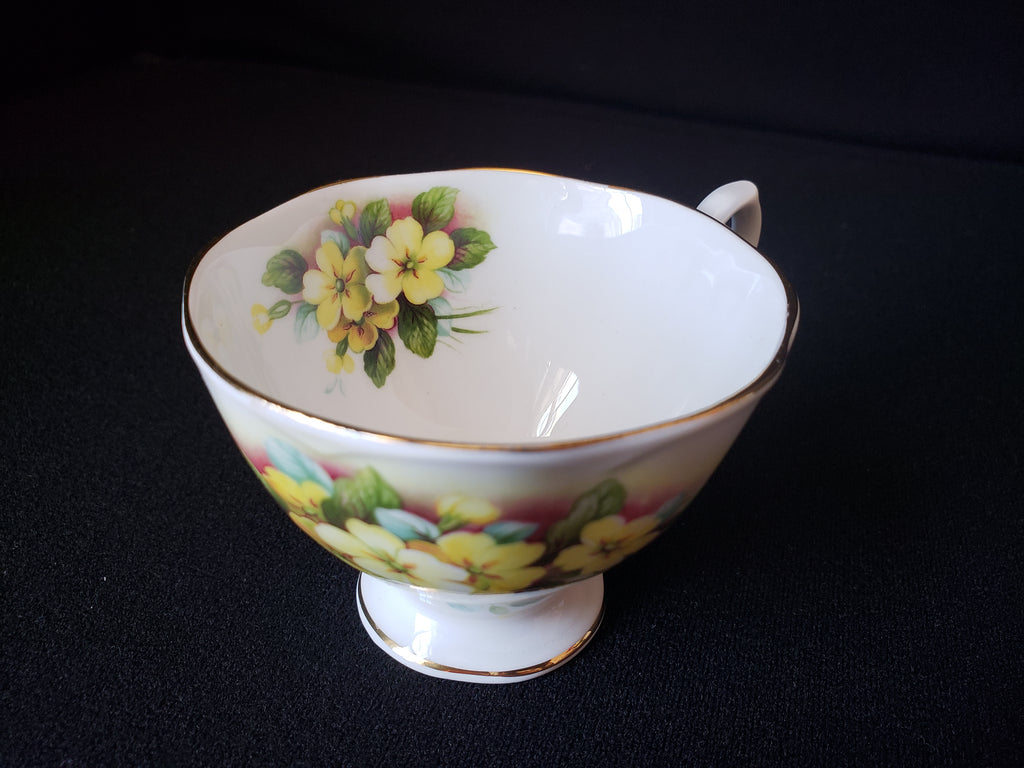 Vintage Royal Albert Floral Primula Demitasse Cup ONLY (lot 2038)