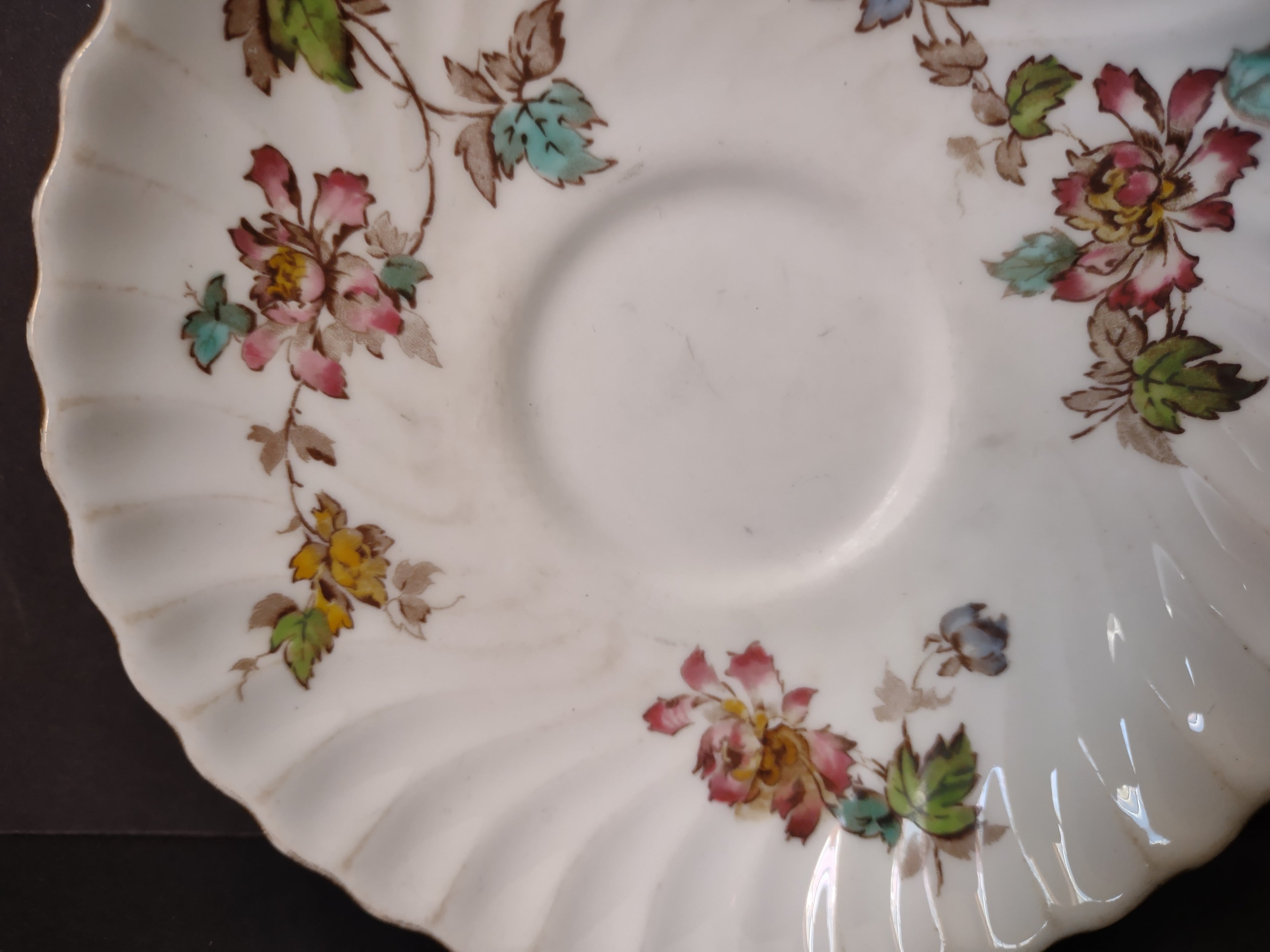 Vintage Minton England Bone China Vermont Saucer ONLY (lot 5465)