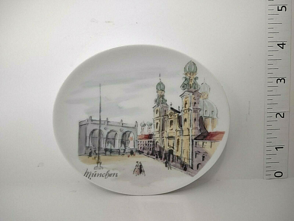 018 Collectible Rosenthale Plate Munchen Germany Hand Painted