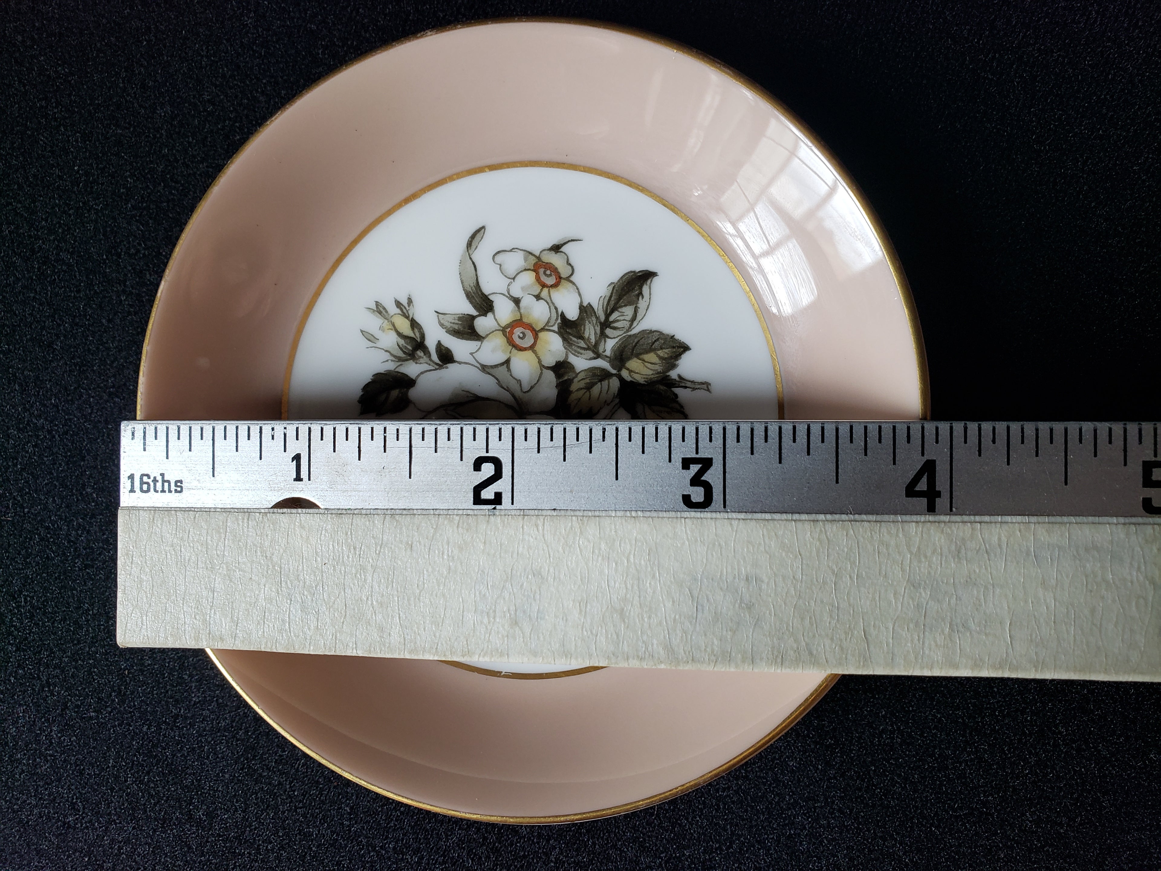 Vintage Royal Worcester Coaster Small Plate 4" (lot 2072)