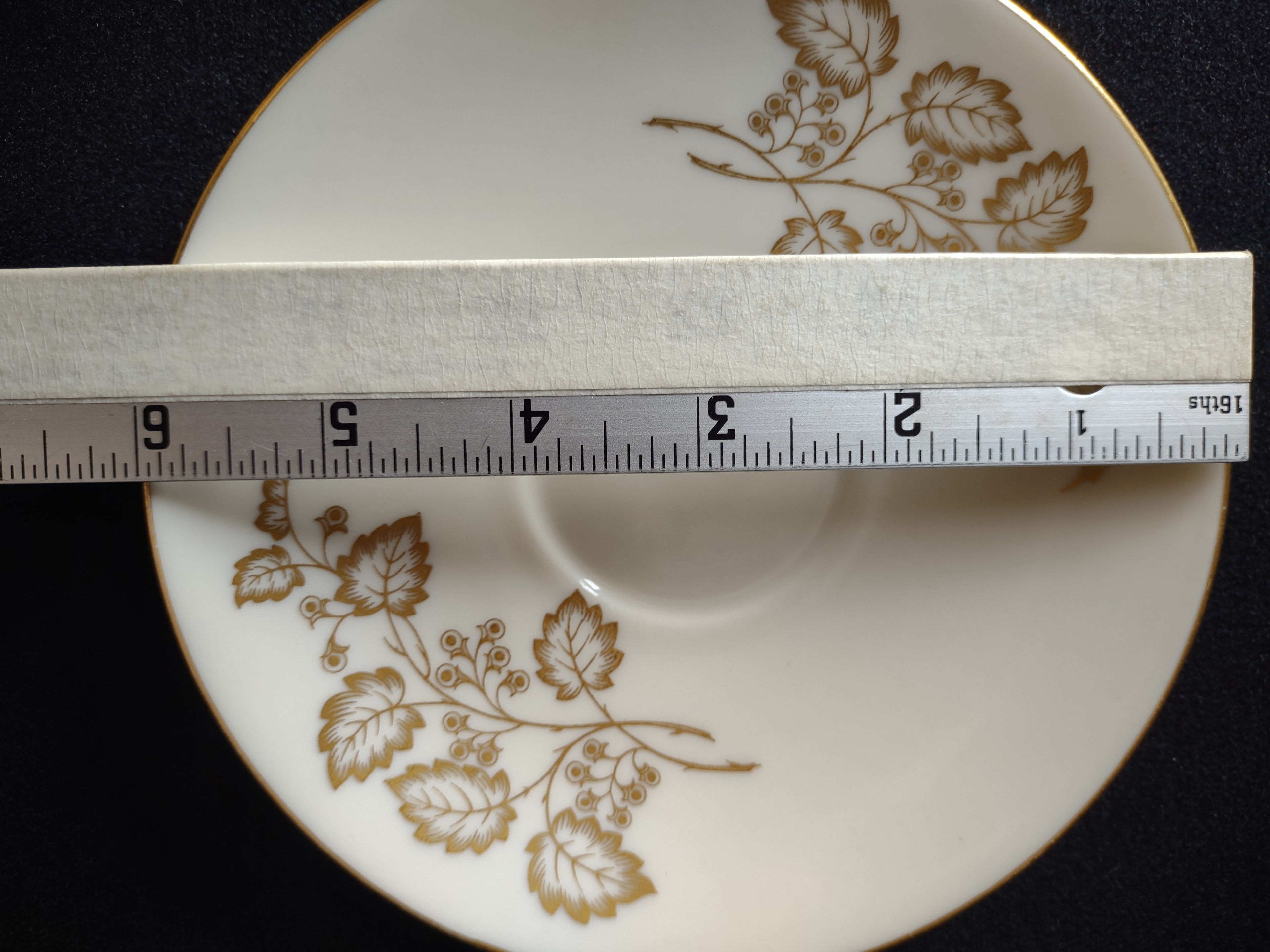 Vintage Lenox T-426 Saucer ONLY (lot 1900)
