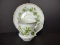Haviland Limoges France Carette Teacup & Saucer Green Design (lot 735)