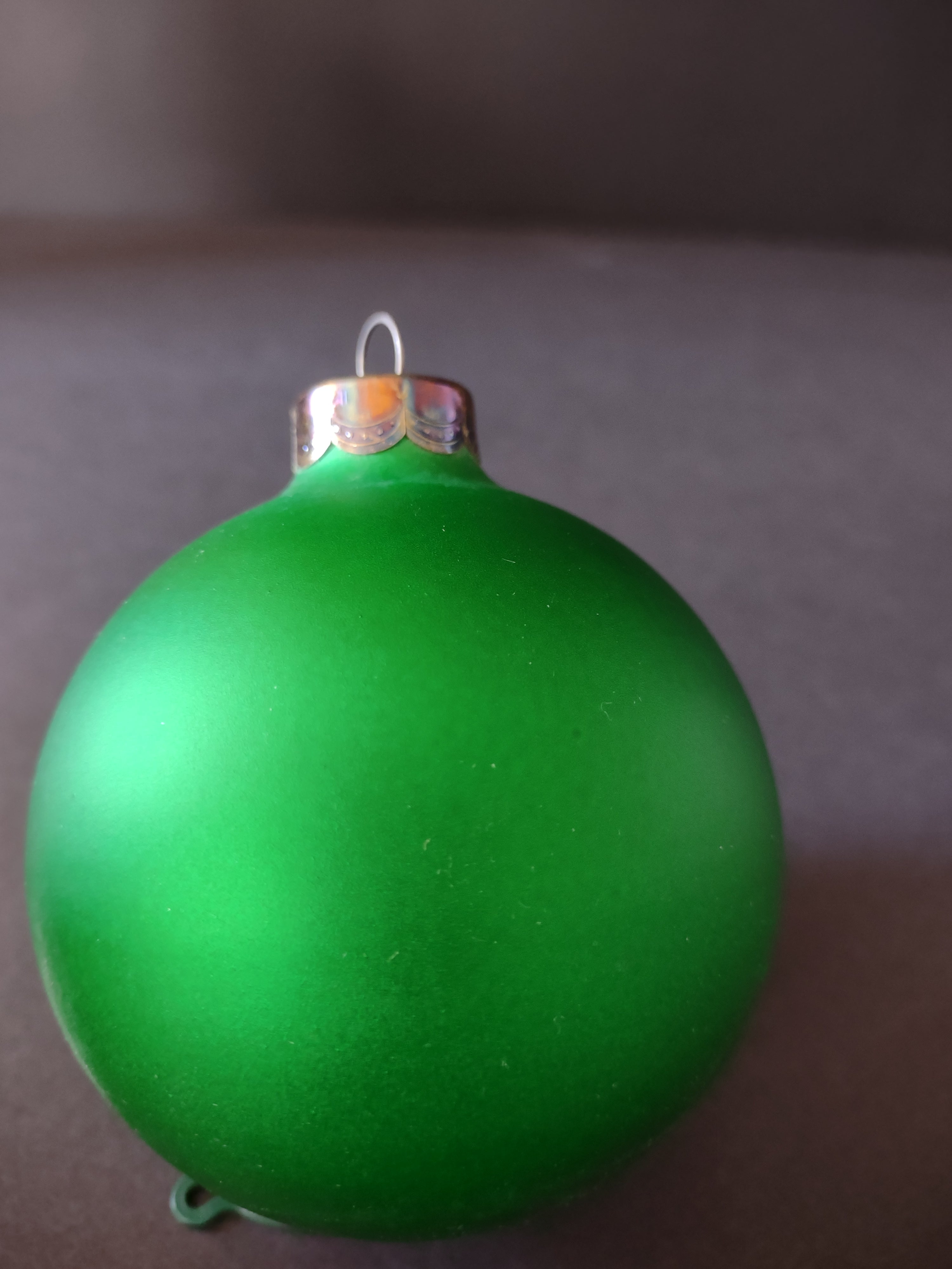 Vintage Christmas 2006 Green Campbells Collector Ornament (Lot 4695)
