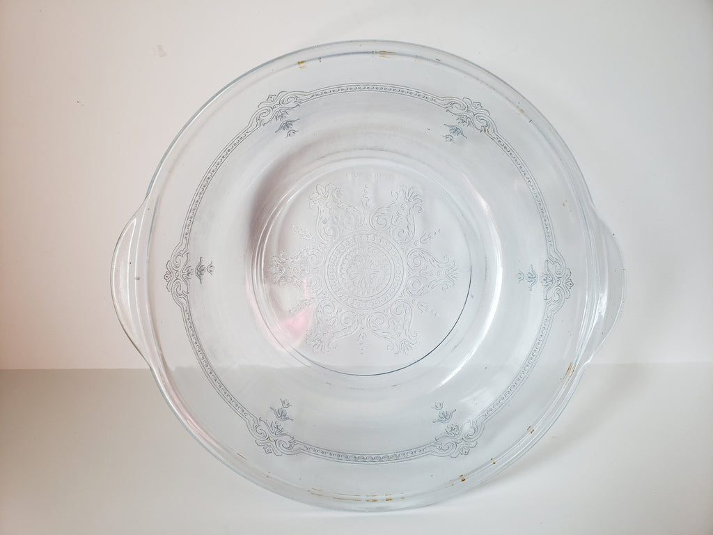 Vintage Fire King Sapphire Blue Philbe 8" Casserole Dish NO LID (2150)