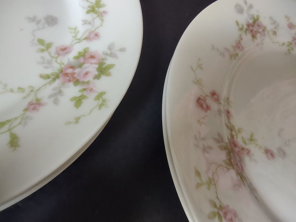 Vintage Haviland Limoges Set Serving Platter French Chic Floral Plate (lot 918)