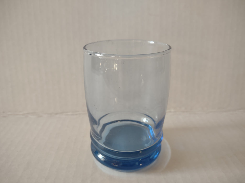 Vintage MCM Anchor Hocking Blue 3-1/2" Glass x 7 (lot 5156)