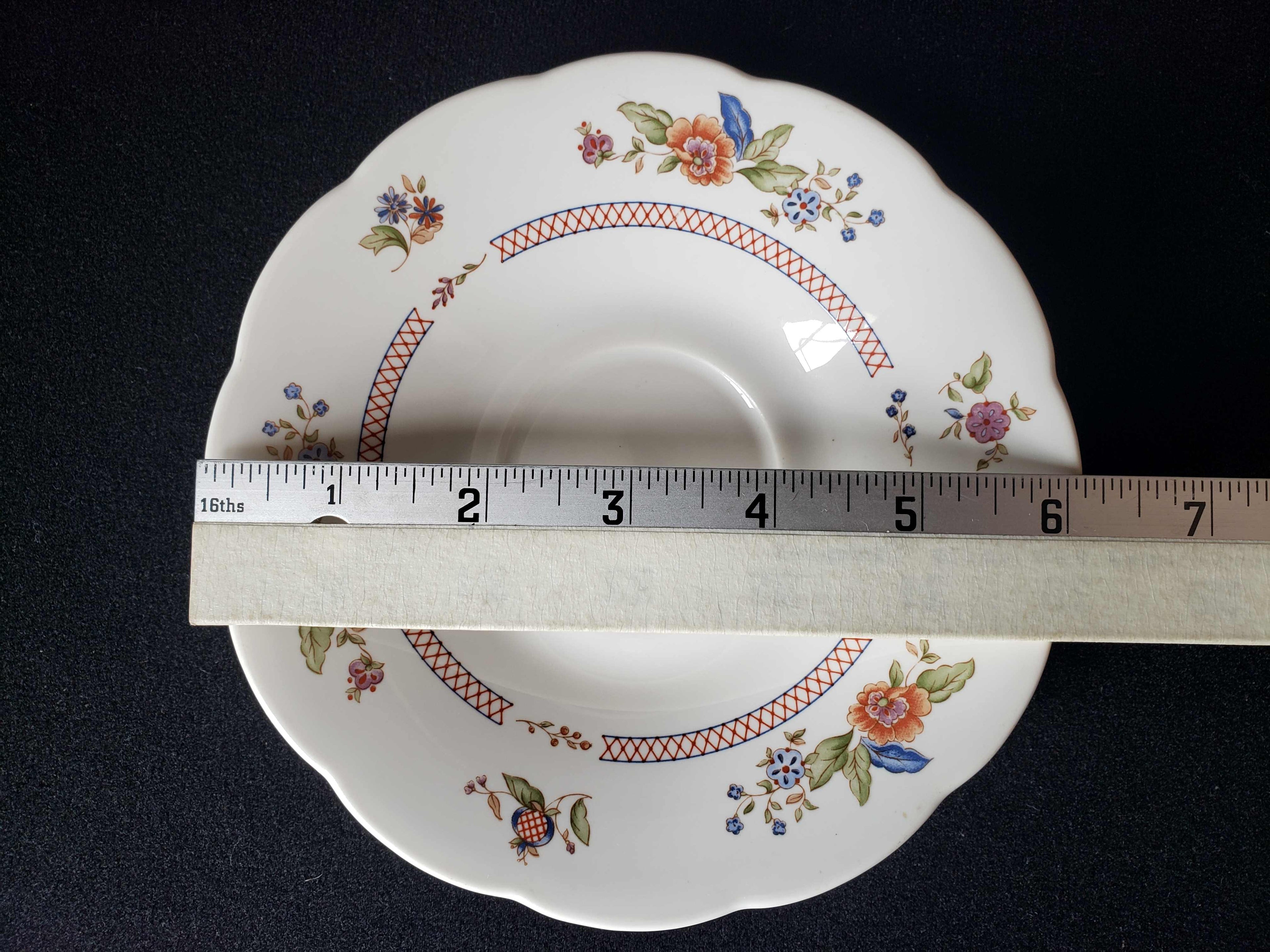 Vintage Lenox Wind Chimes Tea Cup with Saucer (lot 1941)