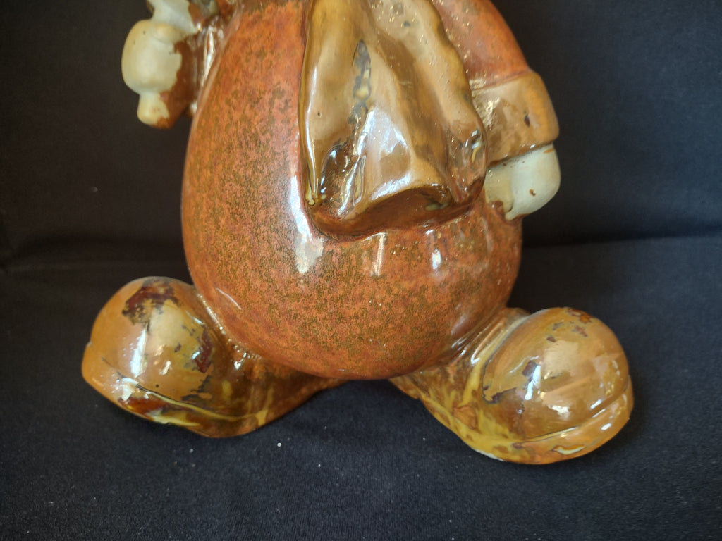 Ceramic Christmas Snowman Figurine 12" (lot 1707)