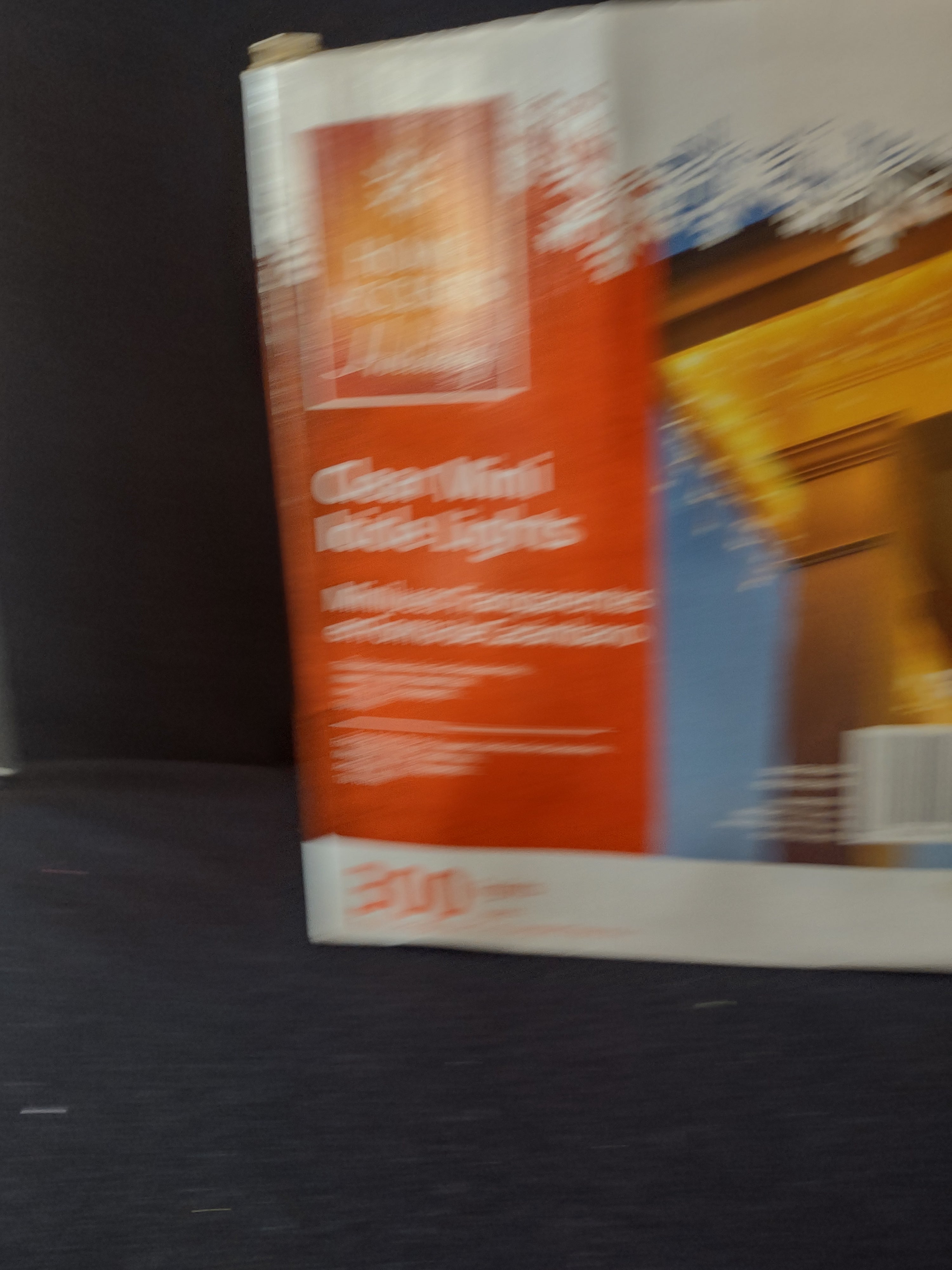 Christmas 300 Clear Mini Icicle Lights 14' 7 Ft Each x 2 Boxes (Lot 4201)