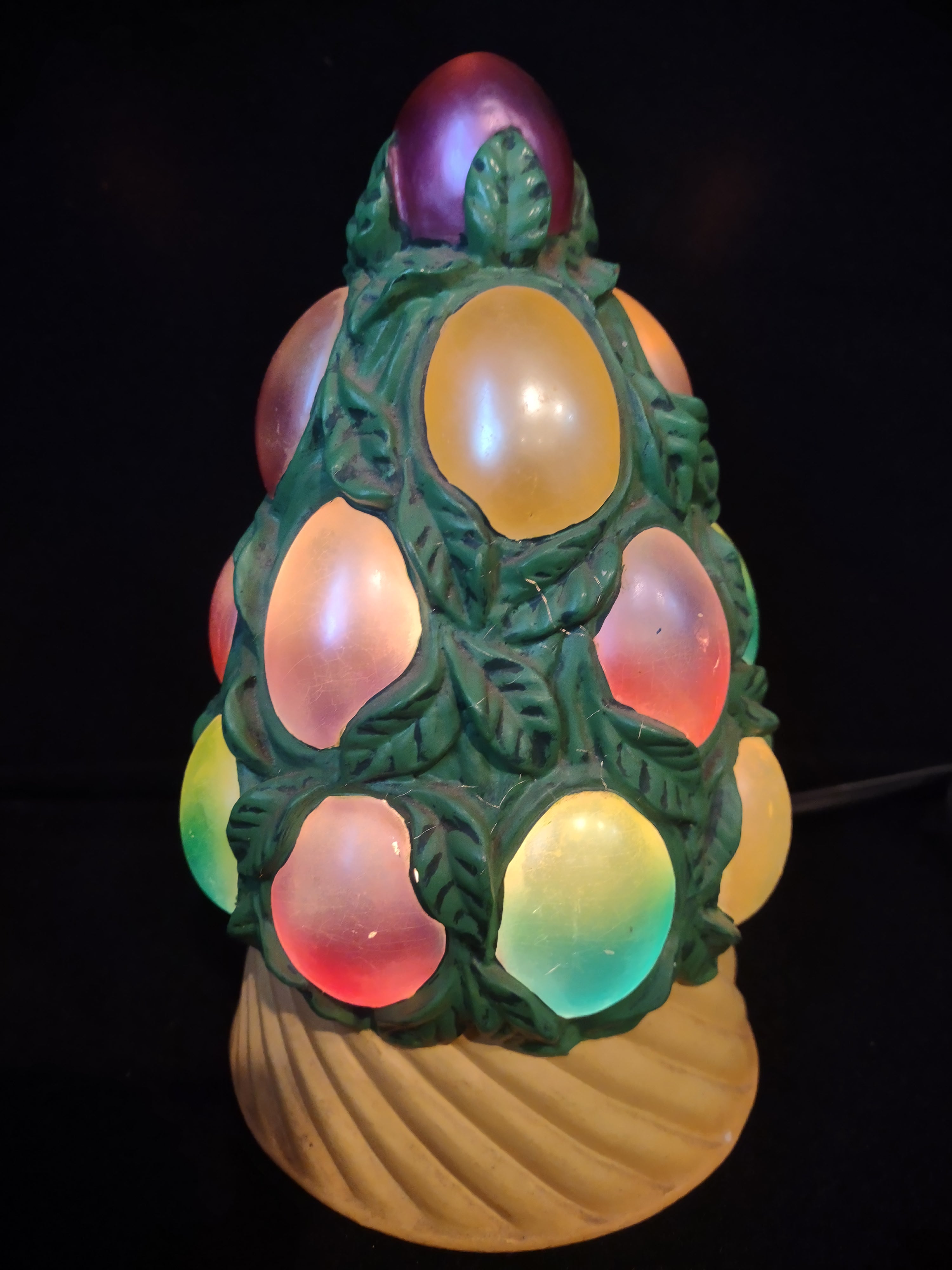 Vintage Easter Egg Tree Lamp (lot 2505j)