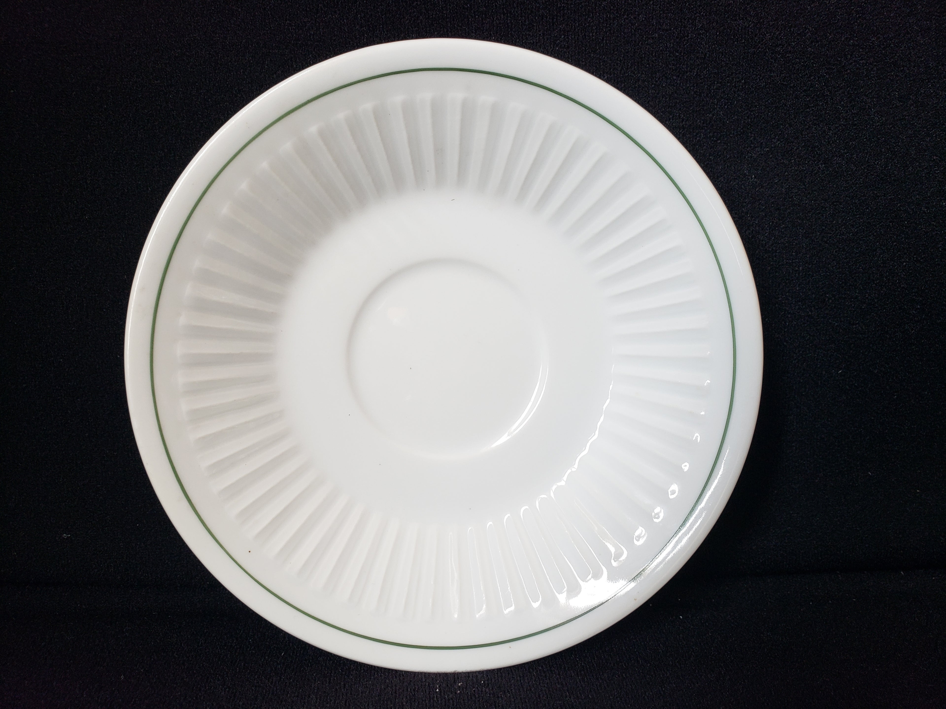 Vintage Royal Worcester Saucer ONLY Shelton Orchard 5-3/4" (lot 2093)