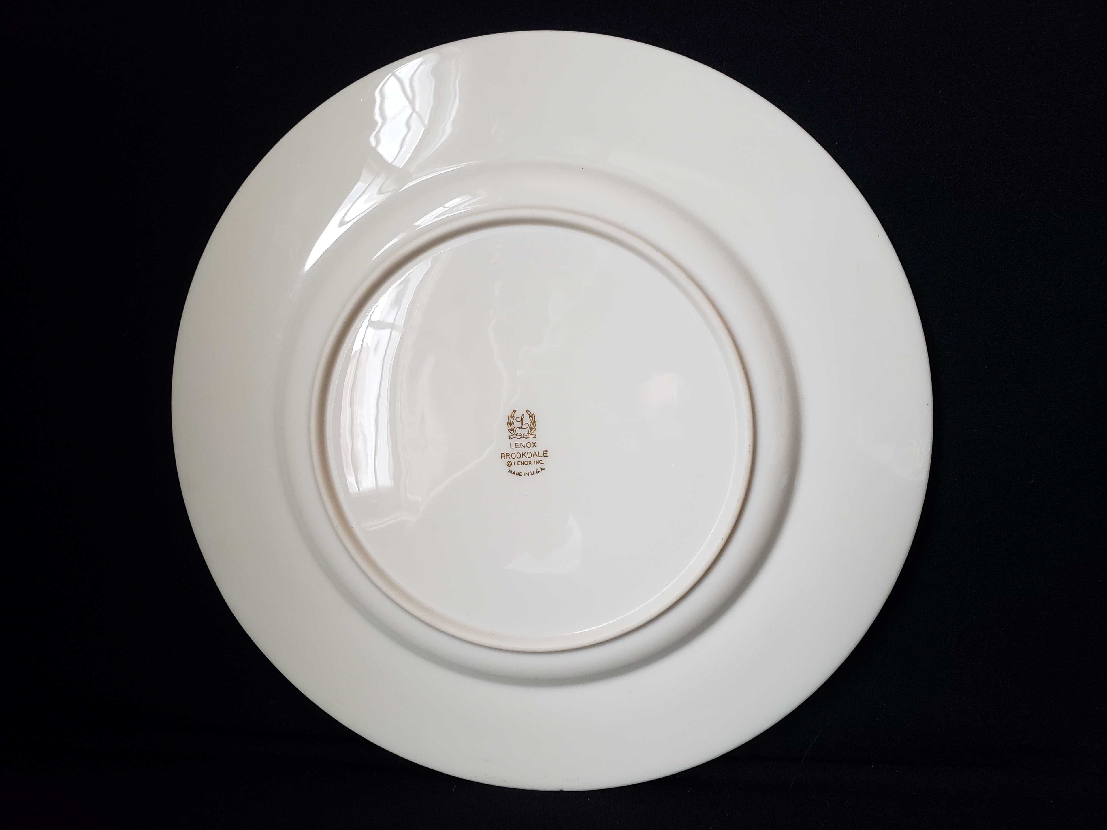 Vintage Lenox Brookdale Dinner Plate 10-1/2" (lot 1916)