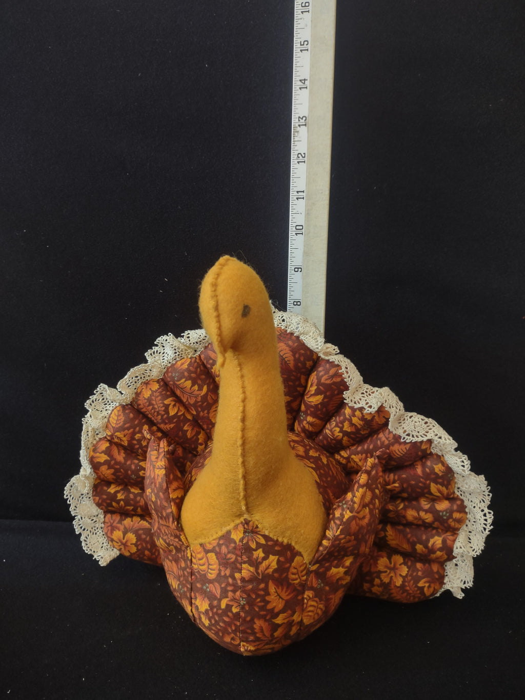 Thanksgiving Handmade Stuffed Turkey Centerpiece (Lot 3419)
